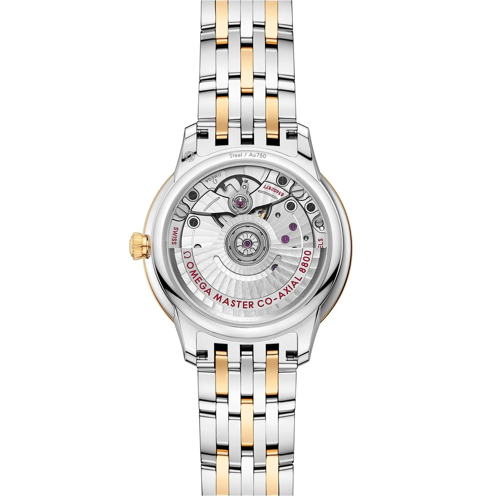 De Ville Prestige | 34mm, Two-Tone Steel & 18K Yellow Gold, Diamond White Dial - Image 2