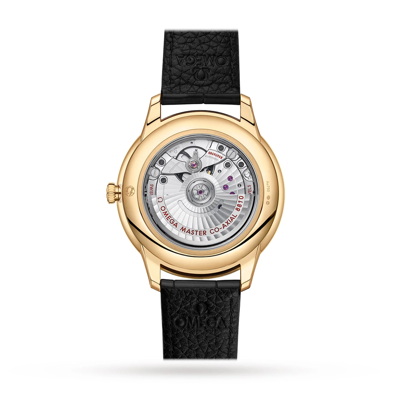 De Ville Prestige | 41mm, 18K Yellow Gold, Alligator Leather, Green Dial - Image 2