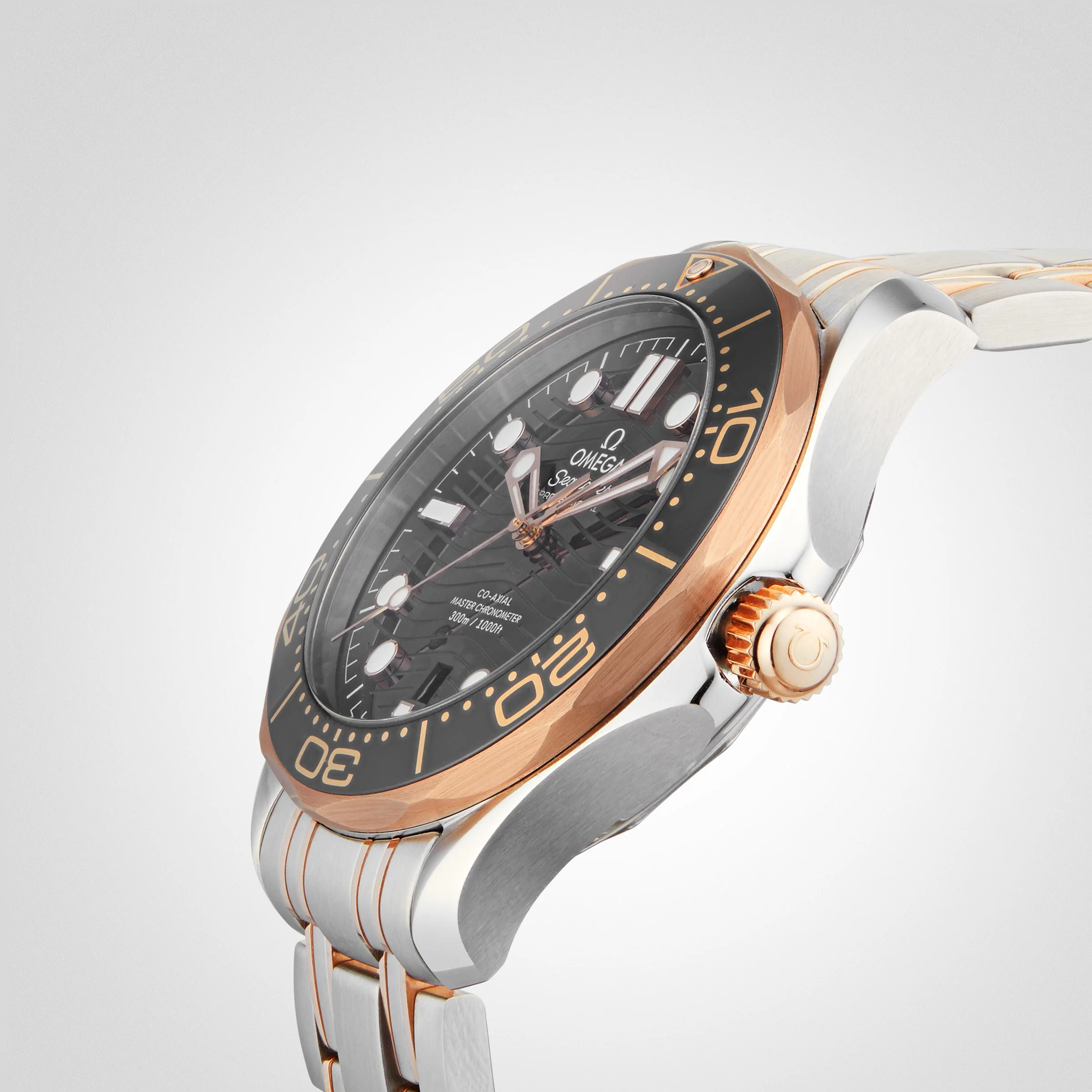 Seamaster Diver 300M | 42mm, Two-Tone Steel & 18K Rose Gold, Black Dial - Image 6