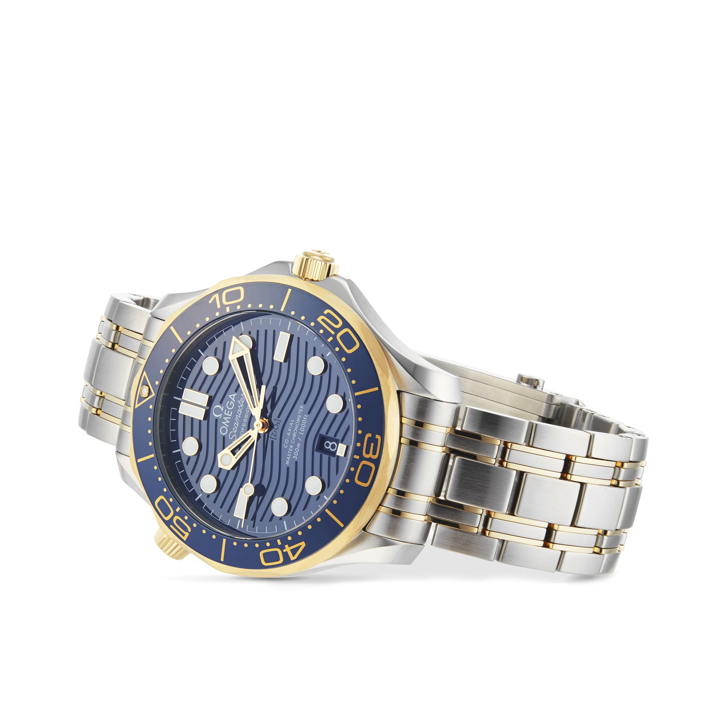 Seamaster Diver 300M | 42mm, Two-Tone Steel & 18K Yellow Gold, Blue Dial - Image 4