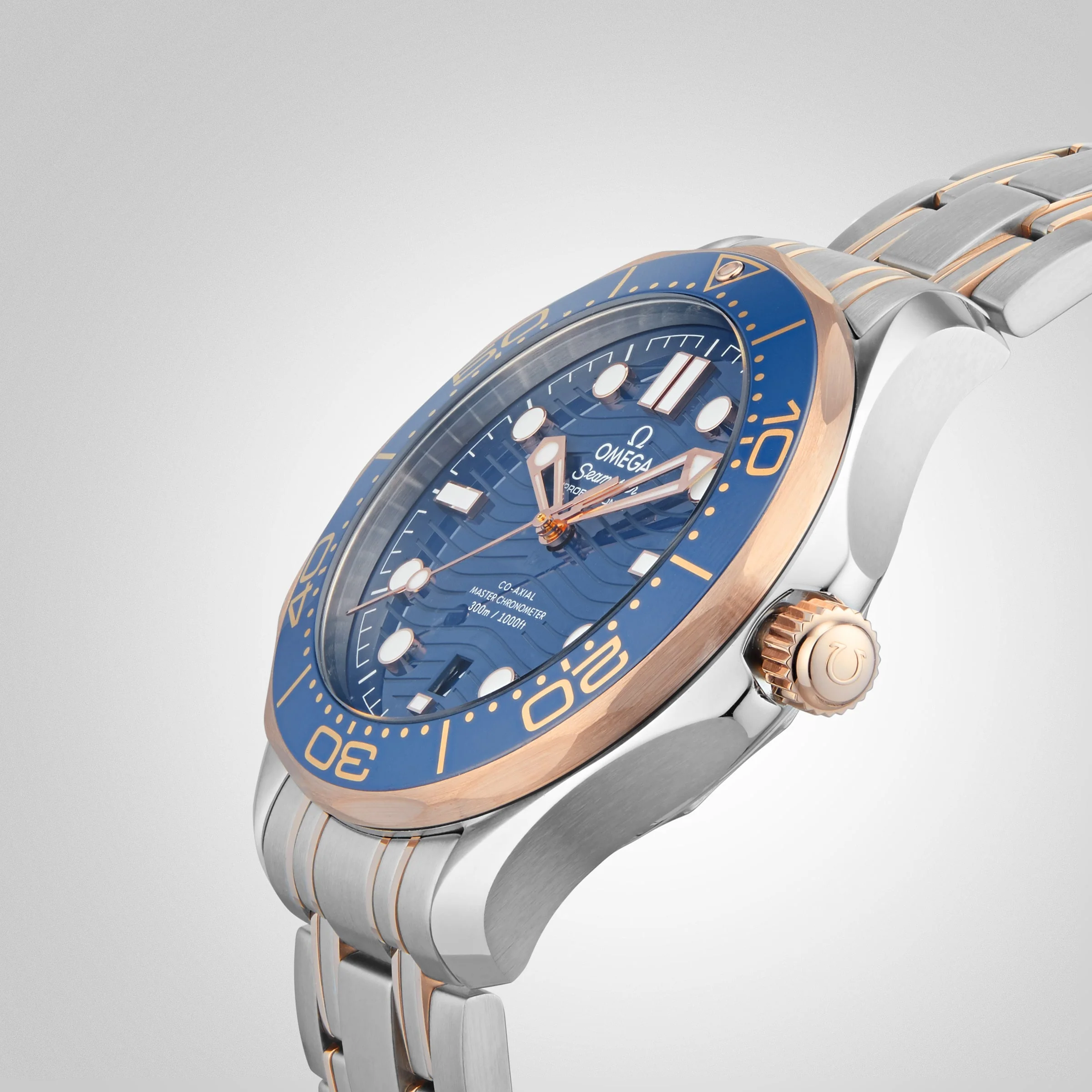 Seamaster Diver 300M | 42mm, Two-Tone Steel & 18K Rose Gold, Blue Dial - Image 6
