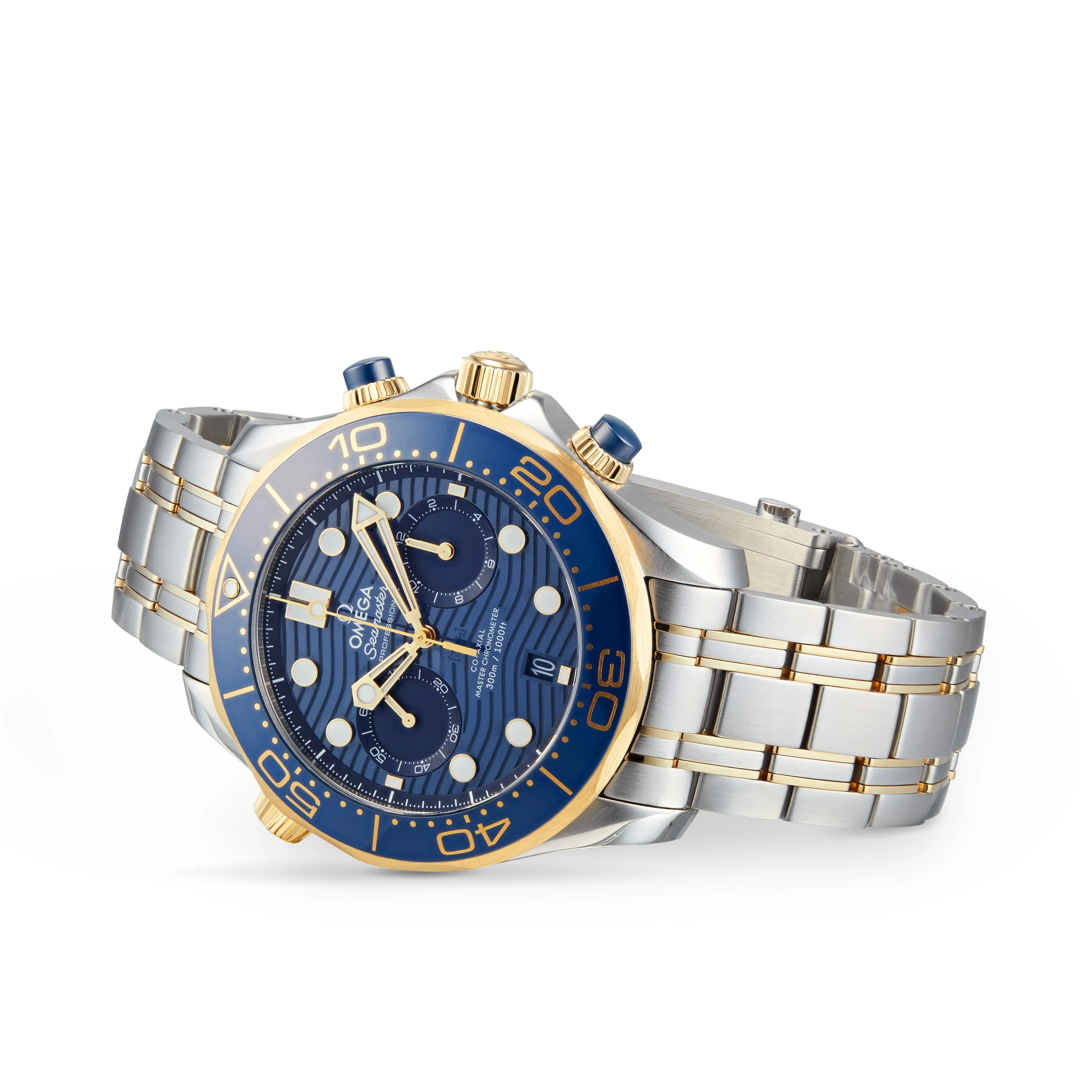 Seamaster Diver 300M | 44mm, Two-Tone Steel & 18K Yellow Gold, Blue Dial - Image 2