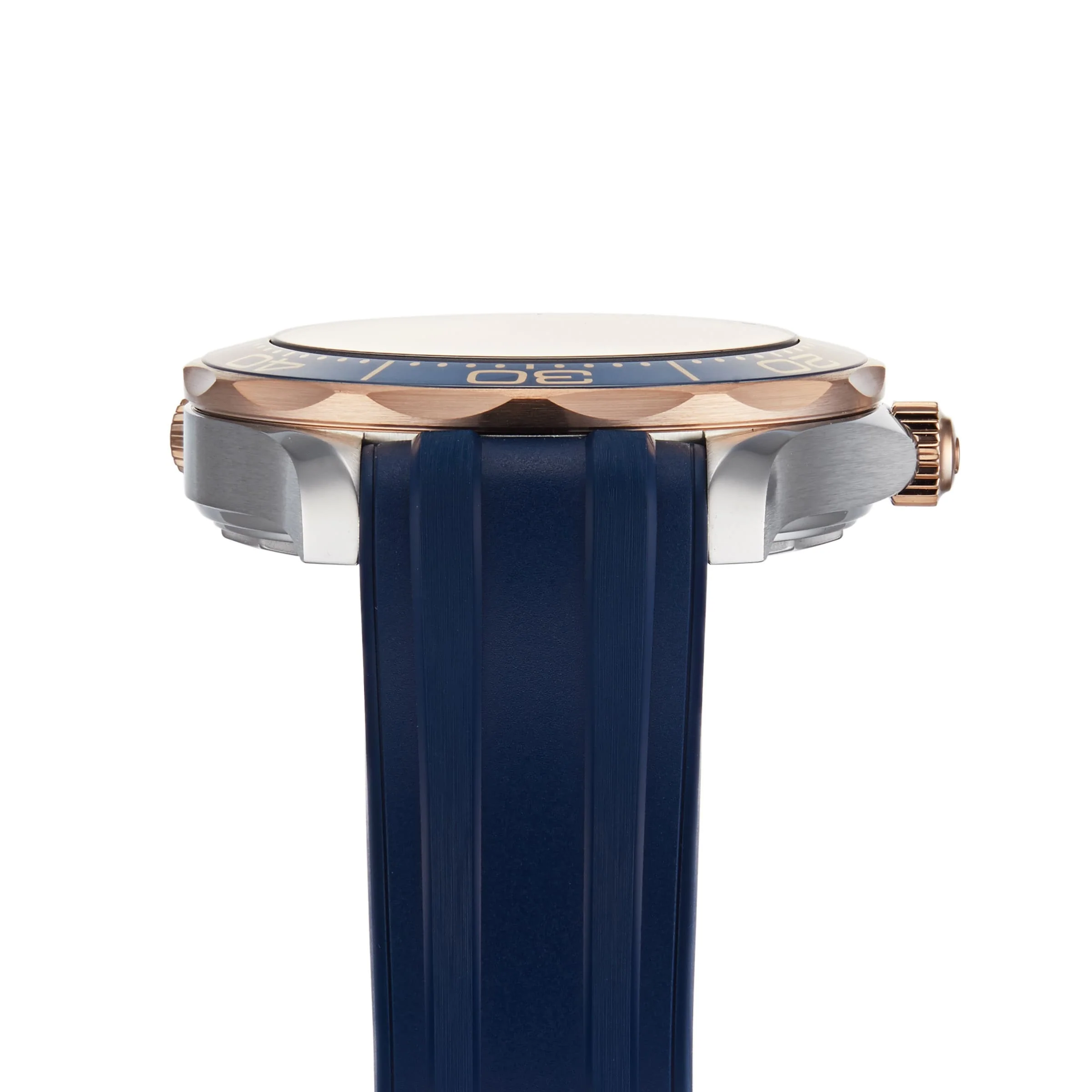 Seamaster Diver 300M | 42mm, Two-Tone Steel & 18K Rose Gold, Rubber, Blue Dial - Image 5