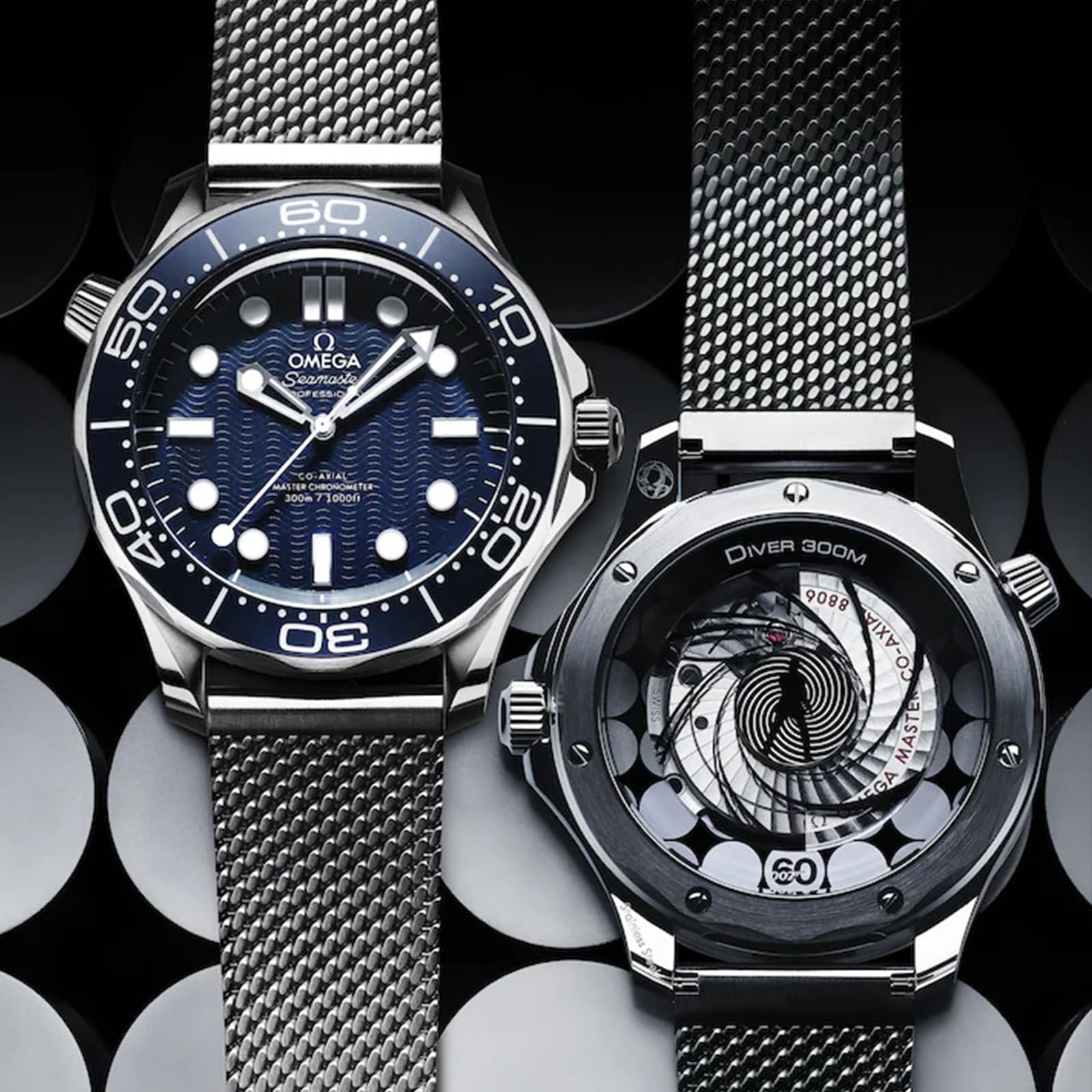 Seamaster Diver 300M James Bond 007 60th Anniversary | 42mm, Steel, Blue Dial - Image 4