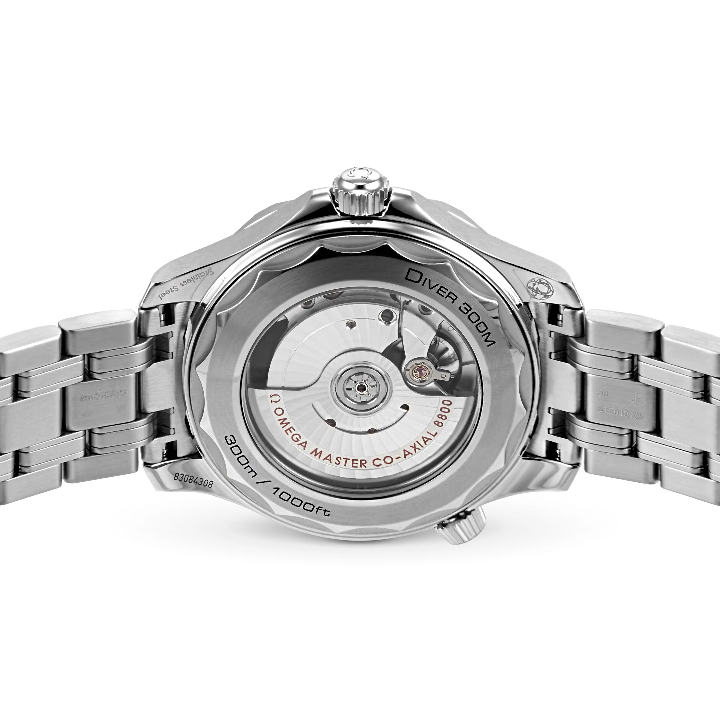 Seamaster Diver 300M | 42mm, Steel, Silver Dial, Blue Bezel - Image 4