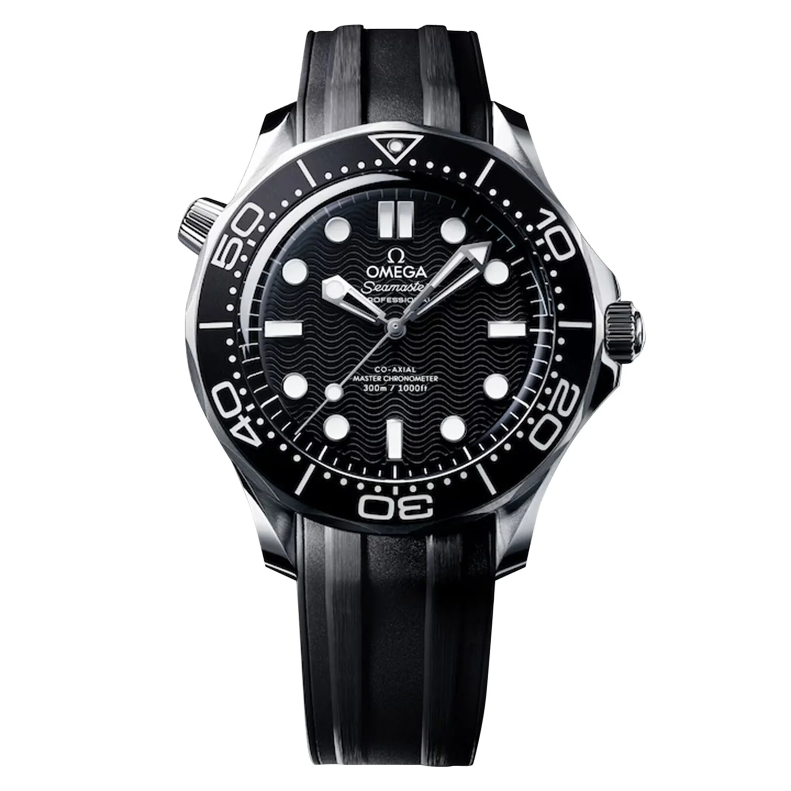 Seamaster Diver 300M | 42mm, Steel, Rubber, Black Dial, Aluminium Bezel - Image 5