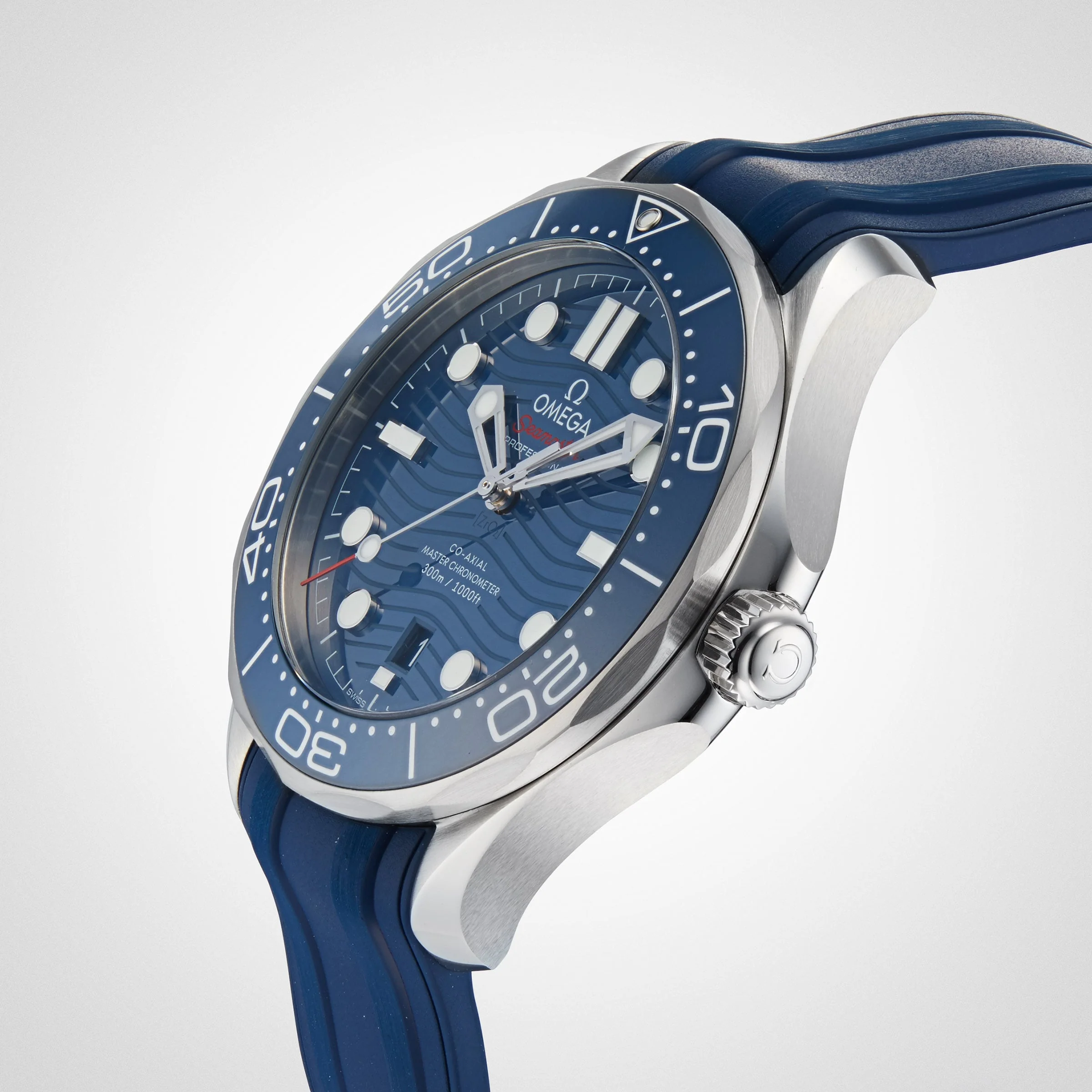 Seamaster Diver 300M | 42mm, Steel, Rubber, Blue Dial, Ref. O21032422003001 - Image 6