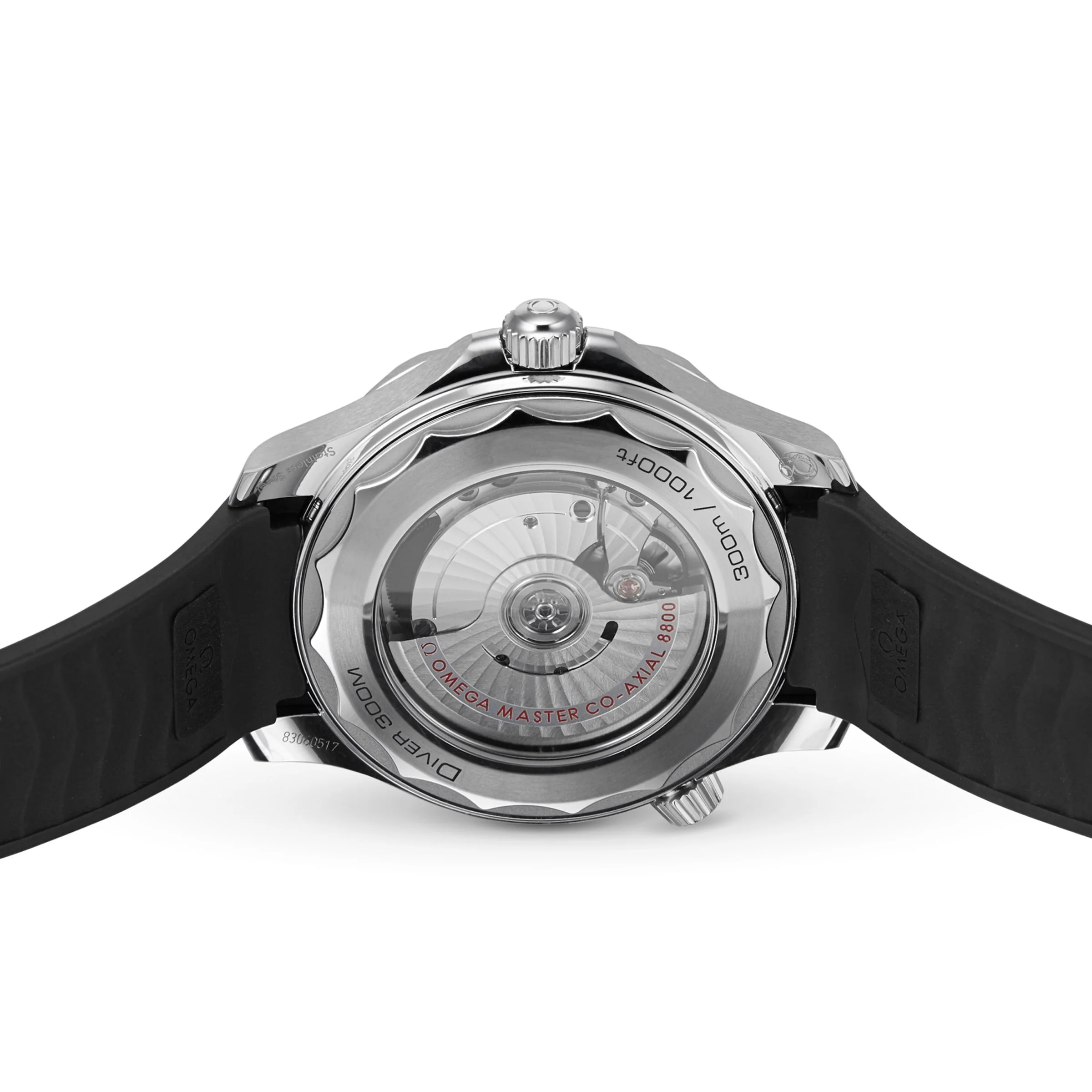 Seamaster Diver 300M | 42mm, Steel, Rubber, White Dial - Image 4