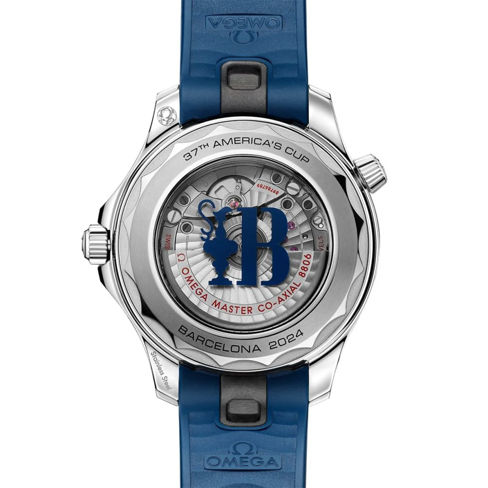 Seamaster Diver Americas Cup 300M | 42mm, Steel, Rubber, White Dial - Image 4