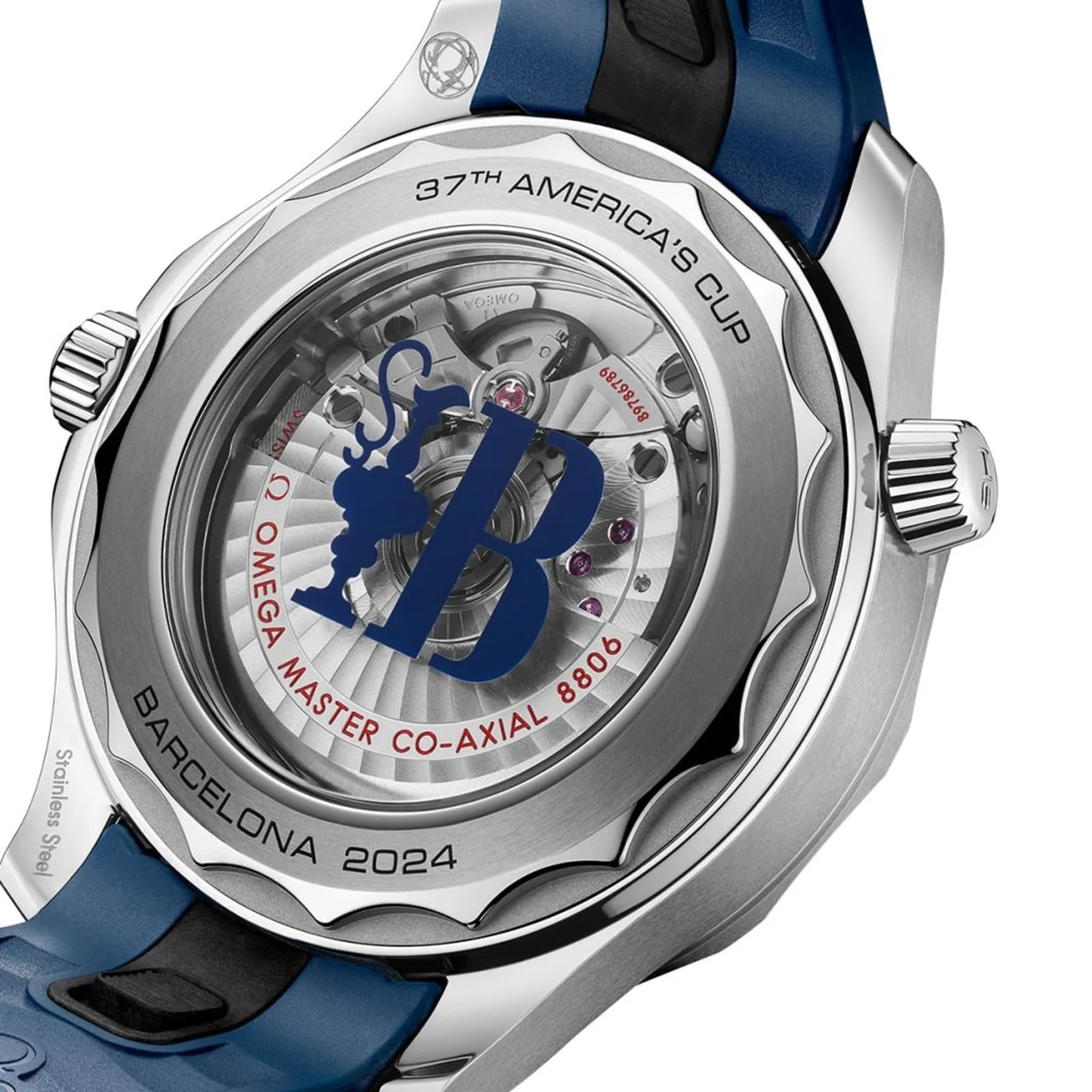 Seamaster Diver Americas Cup 300M | 42mm, Steel, Rubber, White Dial - Image 5