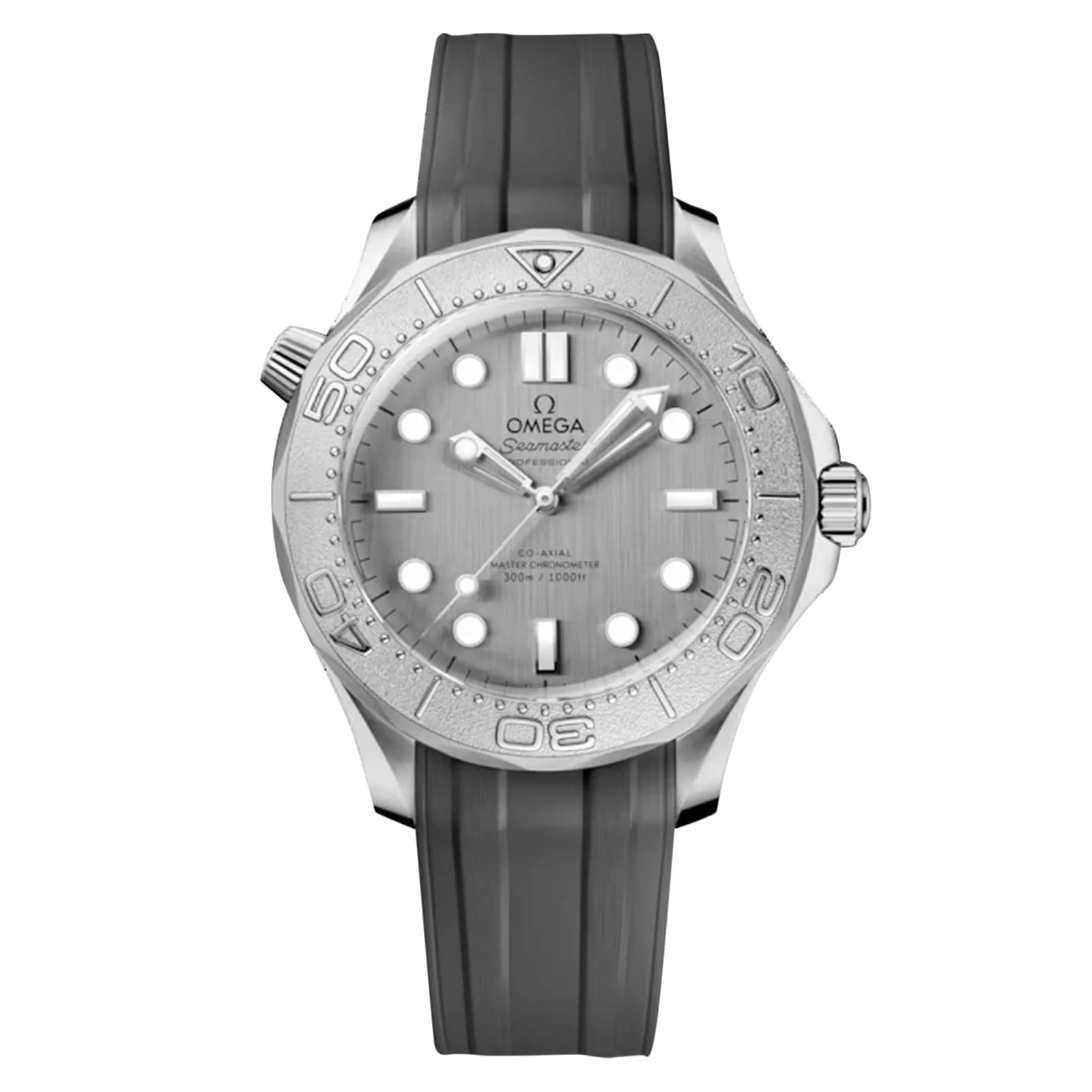 Seamaster Diver 300M | 42mm, Steel, Rubber, Silver Dial