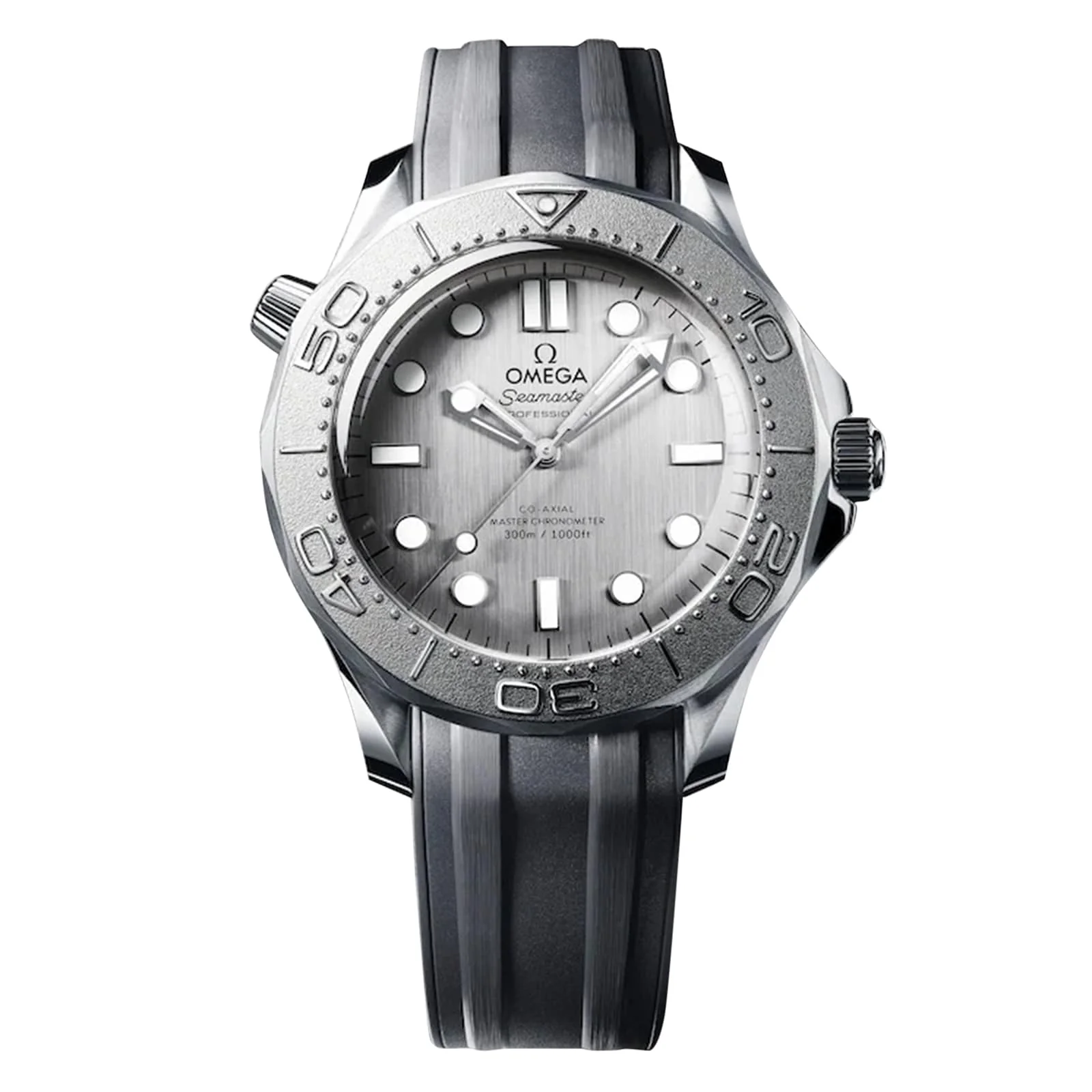 Seamaster Diver 300M | 42mm, Steel, Rubber, Silver Dial - Image 3