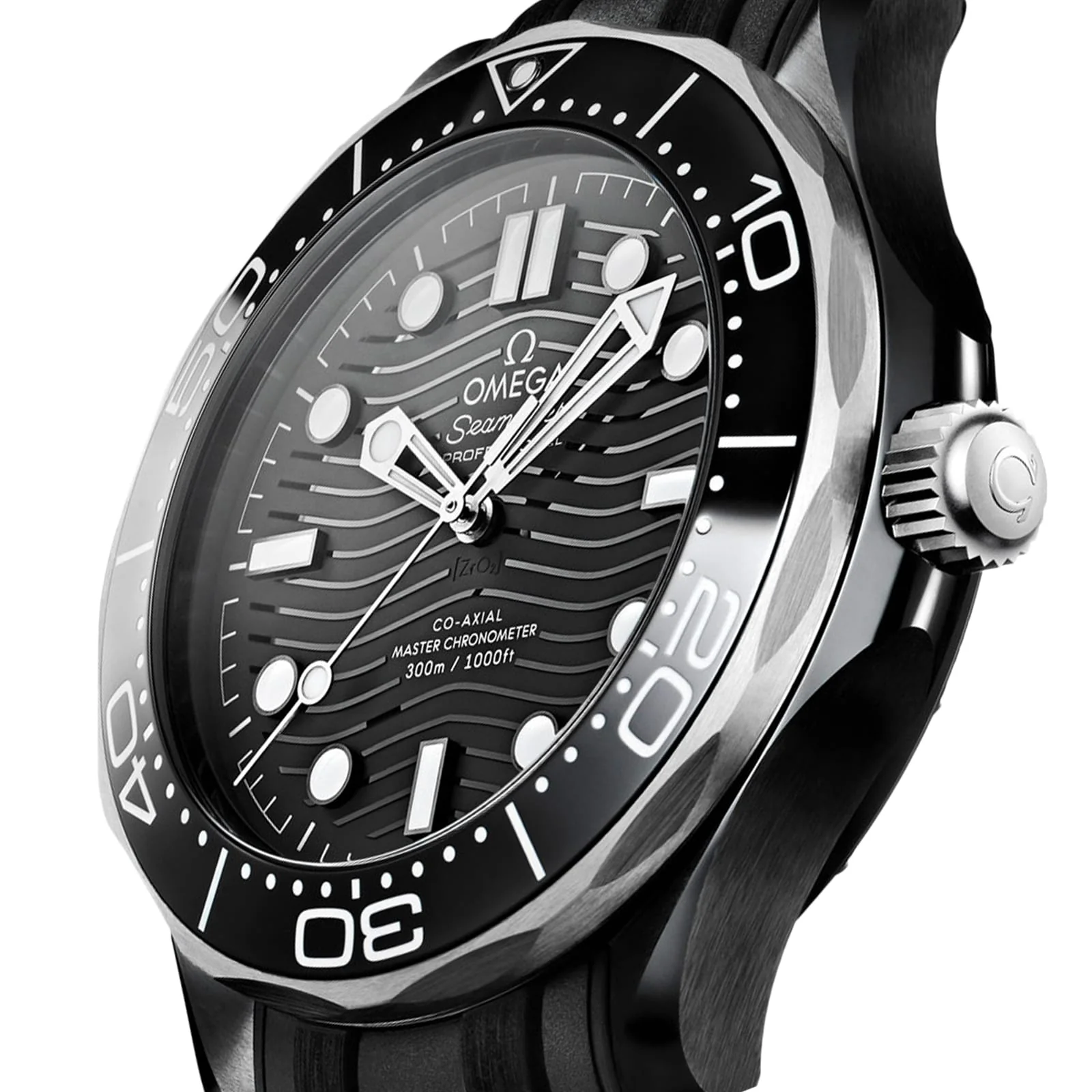 Seamaster Diver 300M | 43.5mm, Ceramic, Rubber, Black Dial, Ref. O21092442001001 - Image 3