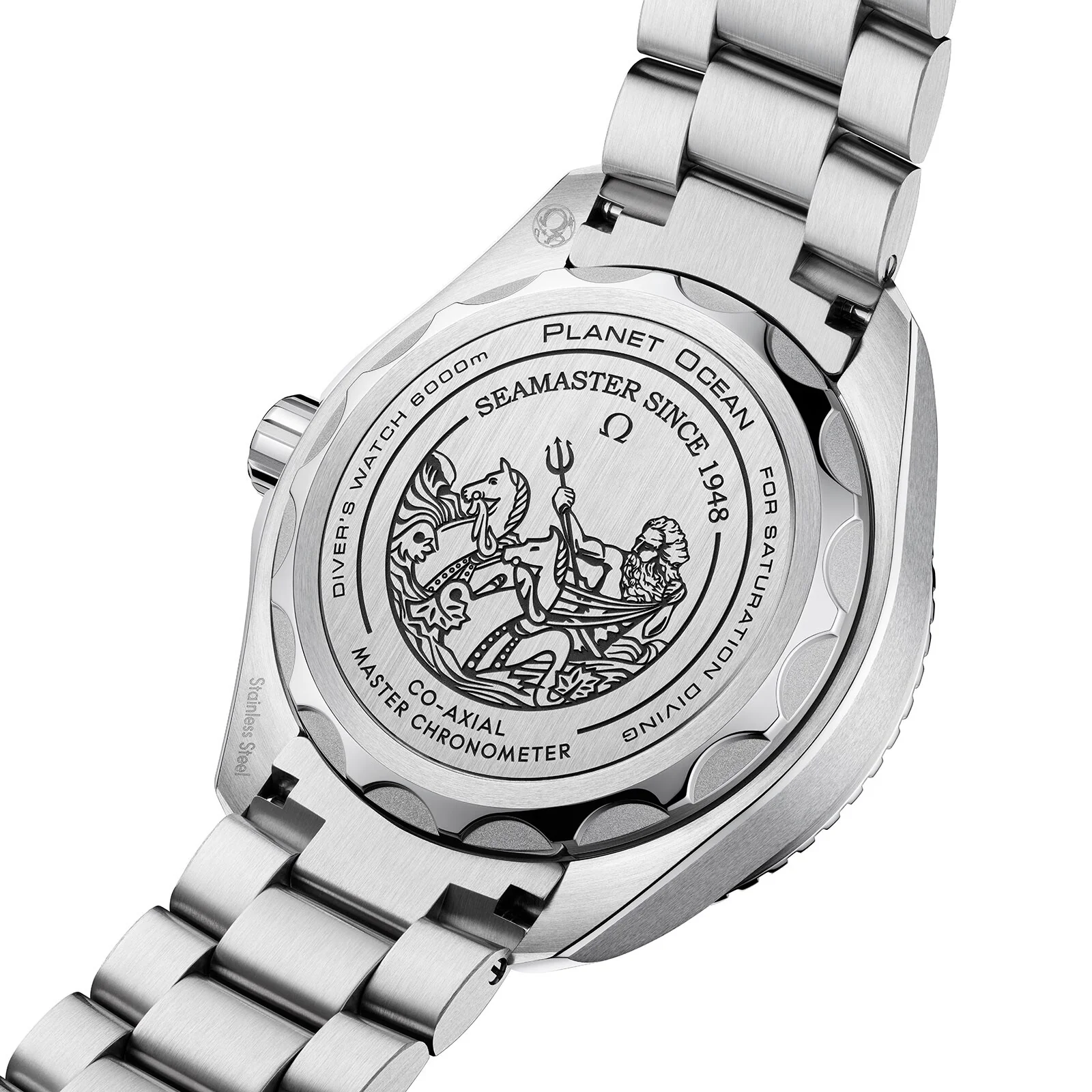 Seamaster Planet Ocean 6000M | 45.5mm, Steel, Blue Dial - Image 4