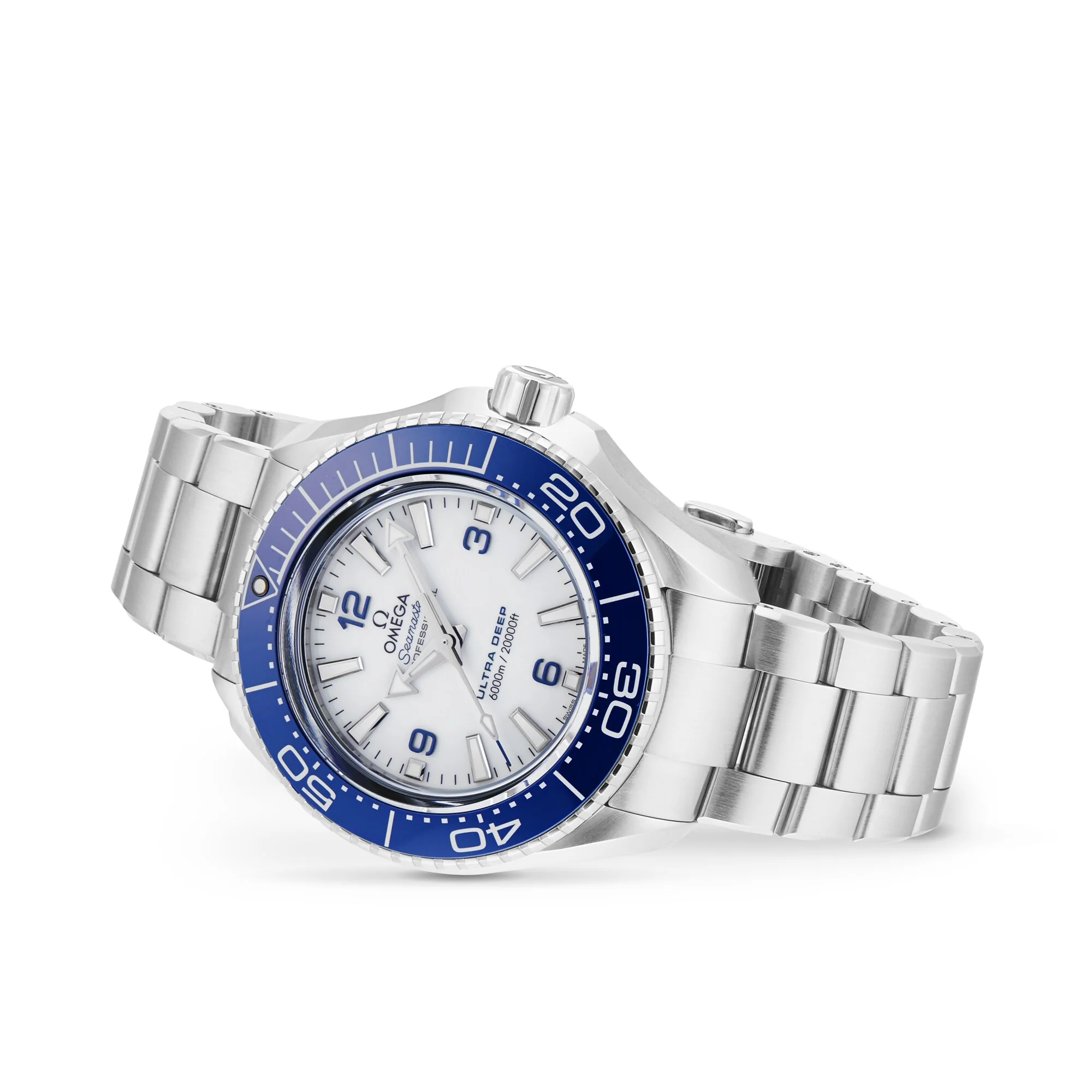 Seamaster Planet Ocean 6000M | 45.5mm, Steel, White Dial - Image 3