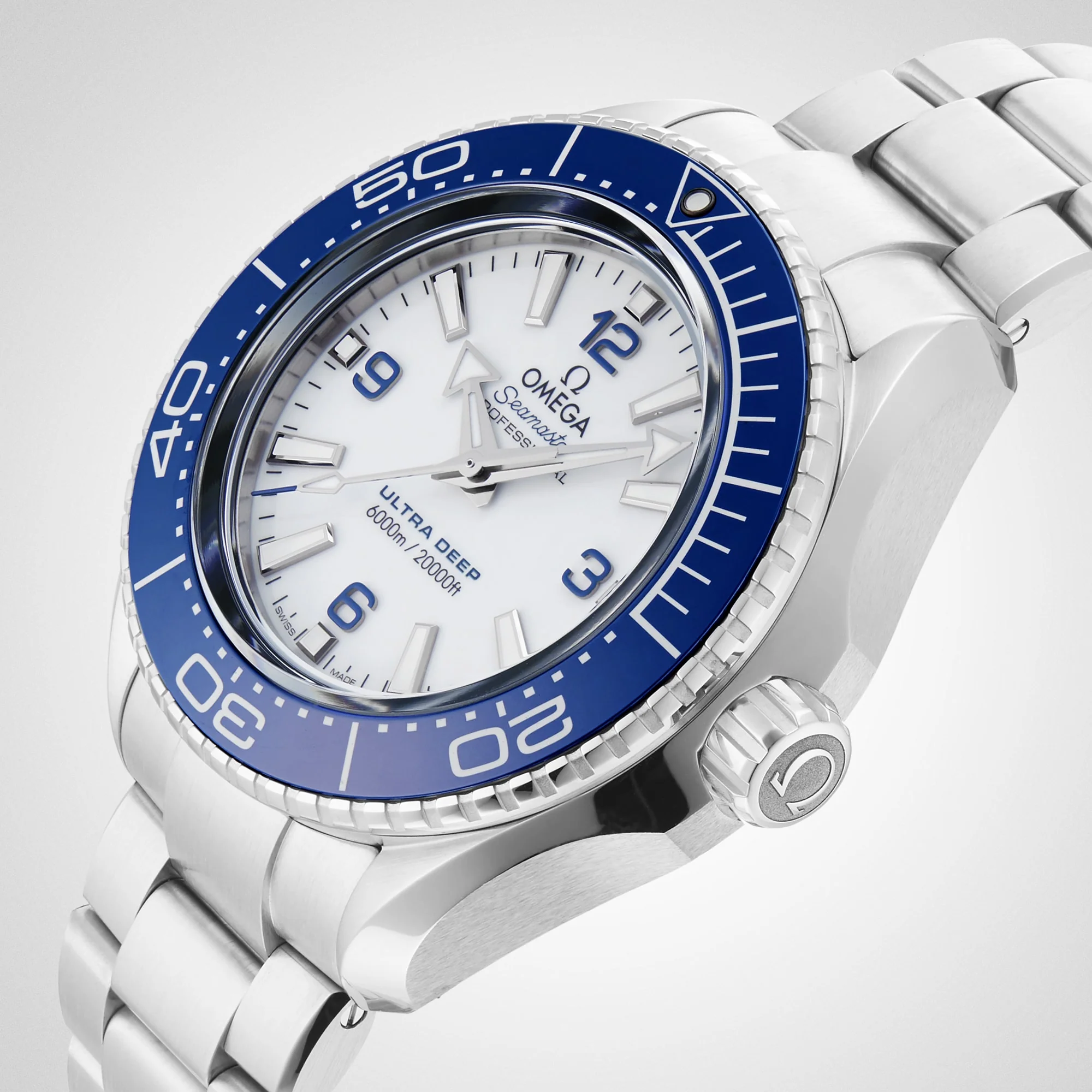 Seamaster Planet Ocean 6000M | 45.5mm, Steel, White Dial - Image 6