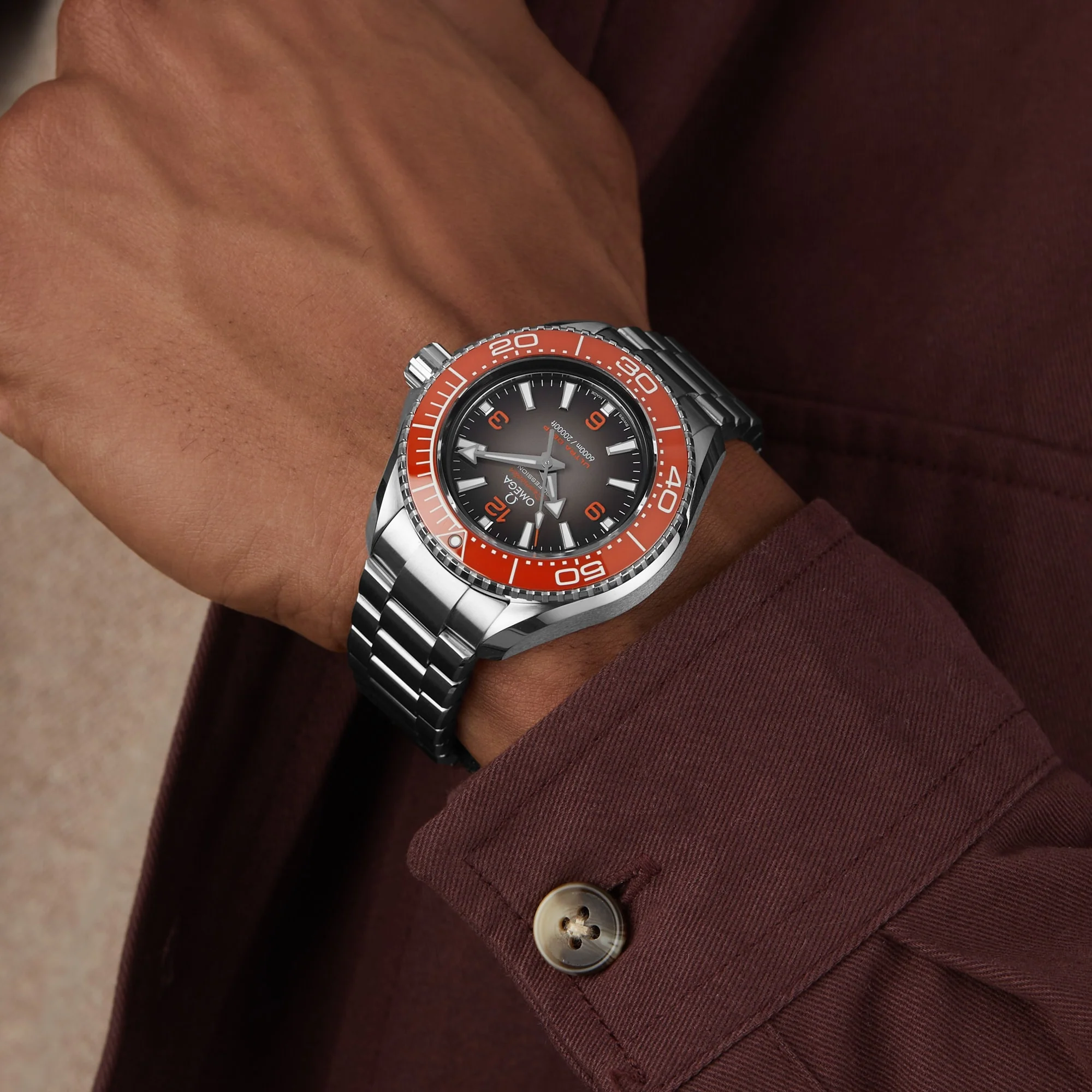 Seamaster Planet Ocean 6000M | 45.5mm, Steel, Grey Dial - Image 3