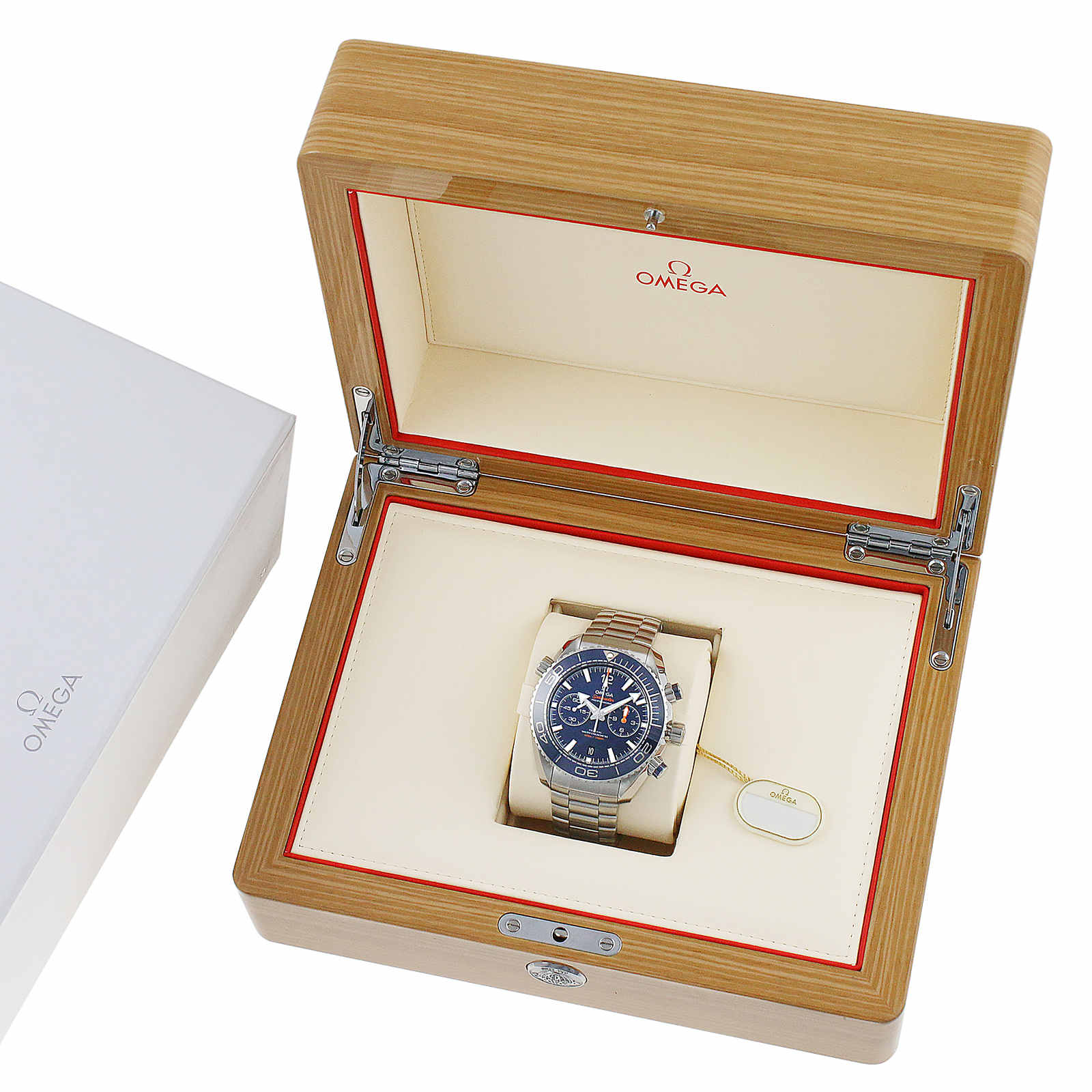 Seamaster Planet Ocean 600M | 45.5mm, Steel, Blue Dial - Image 7