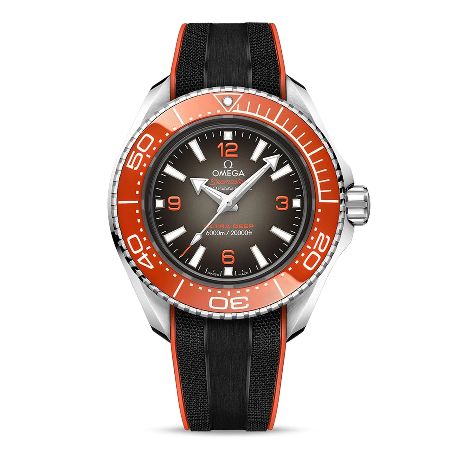 Seamaster Planet Ocean 6000M | 45.5mm, Steel, Rubber, Grey Dial