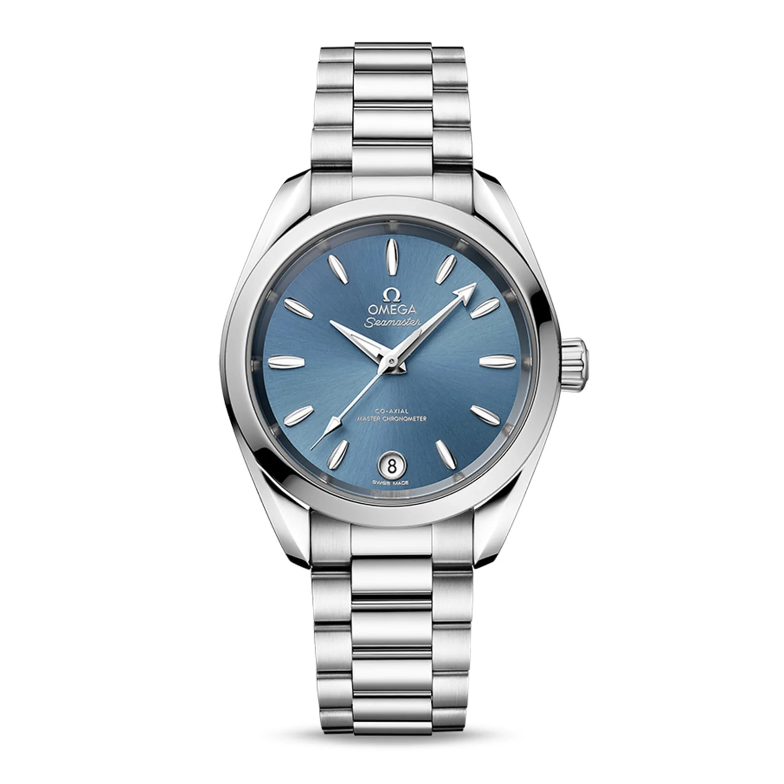 Seamaster Aqua Terra Shades | 34mm, Steel, Blue Dial