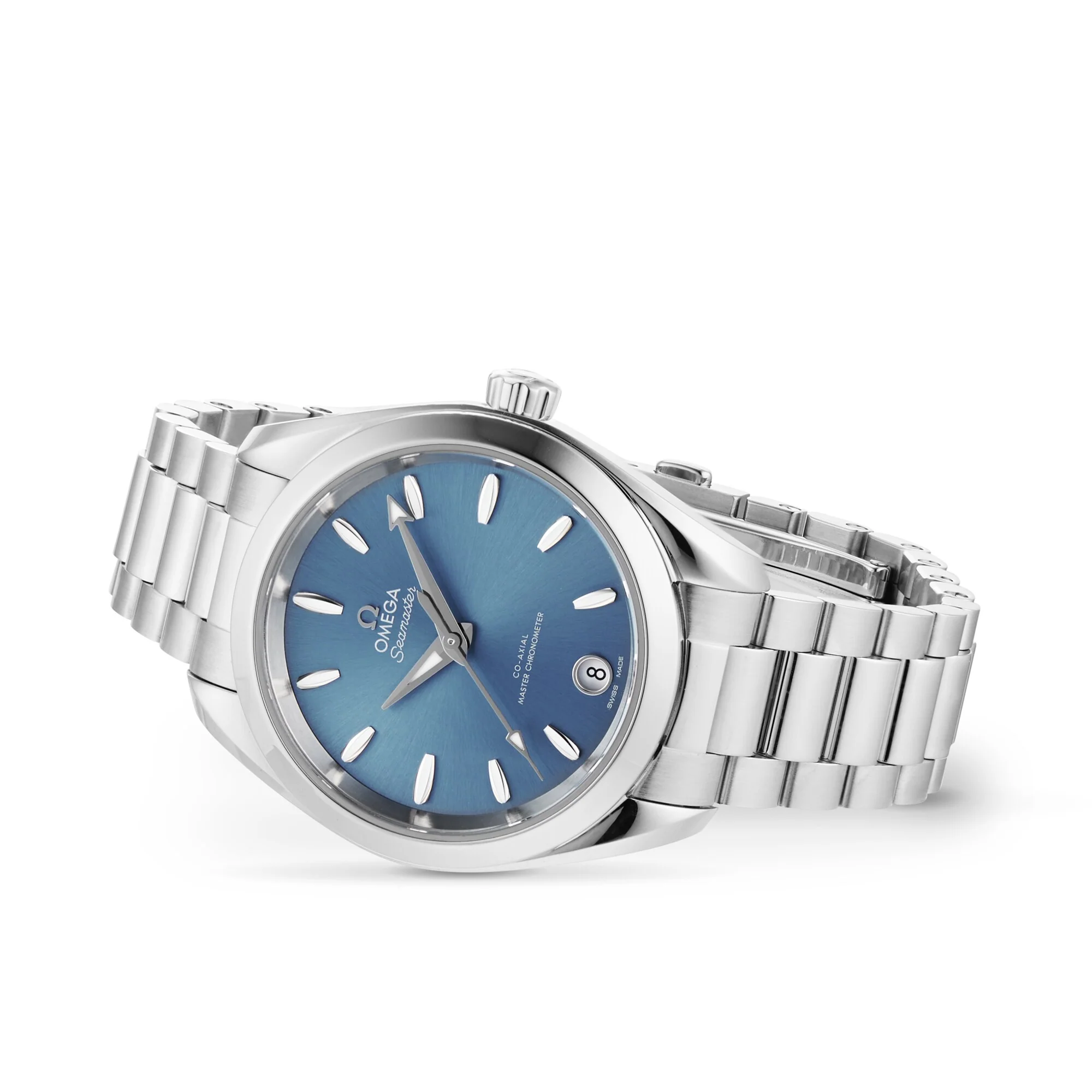 Seamaster Aqua Terra Shades | 34mm, Steel, Blue Dial - Image 4