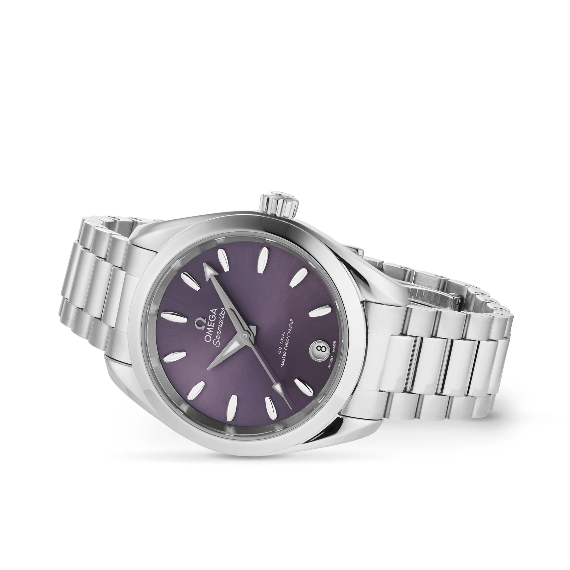 Seamaster Aqua Terra 150M | 34mm, Steel, Purple Dial - Image 2