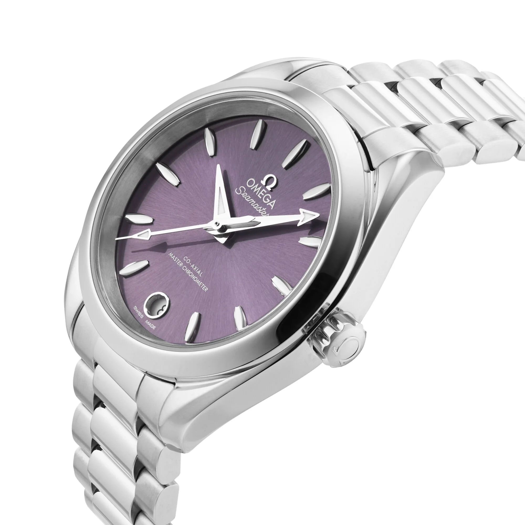 Seamaster Aqua Terra 150M | 34mm, Steel, Purple Dial - Image 4