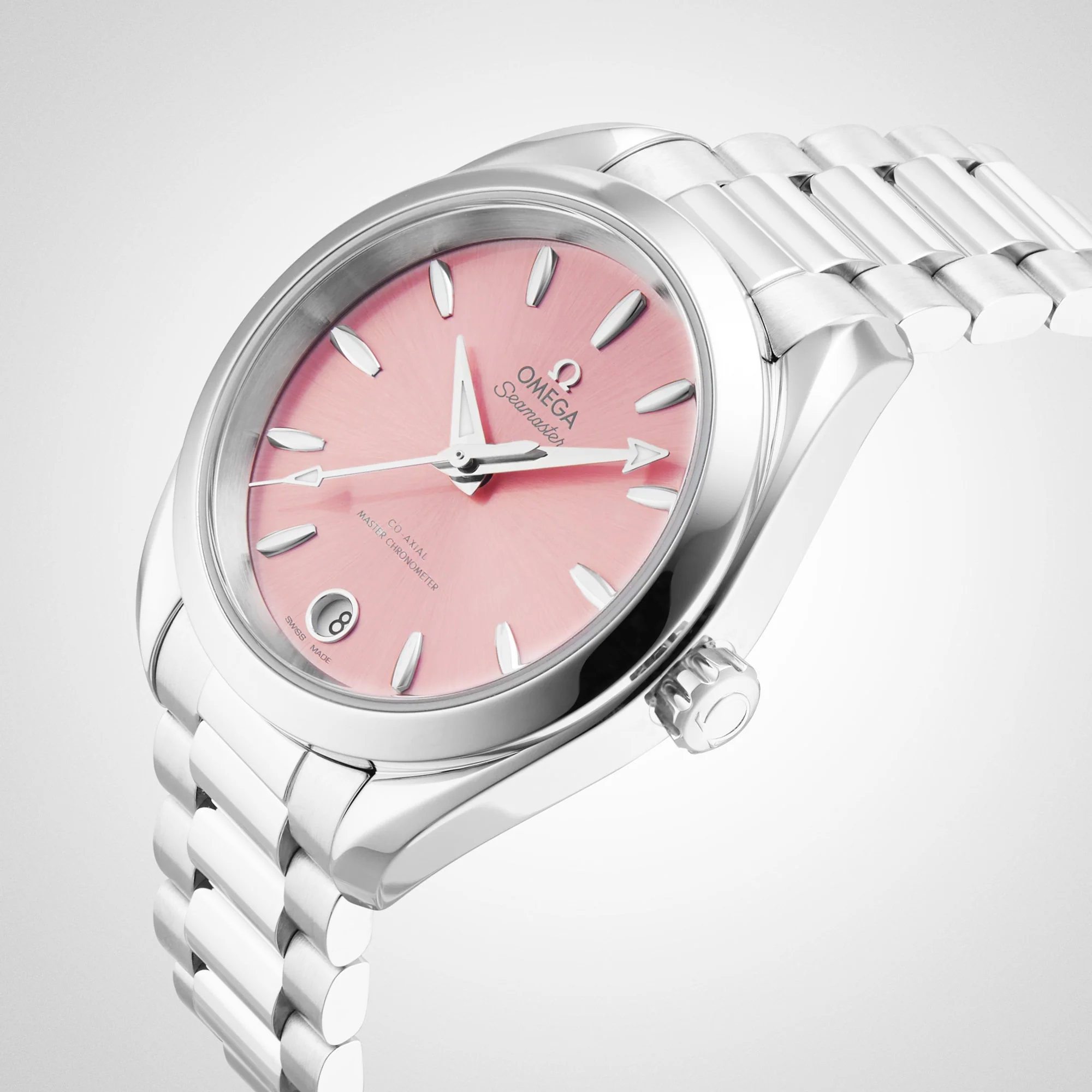 Seamaster Aqua Terra 150M | 34mm, Steel, Pink Dial - Image 8