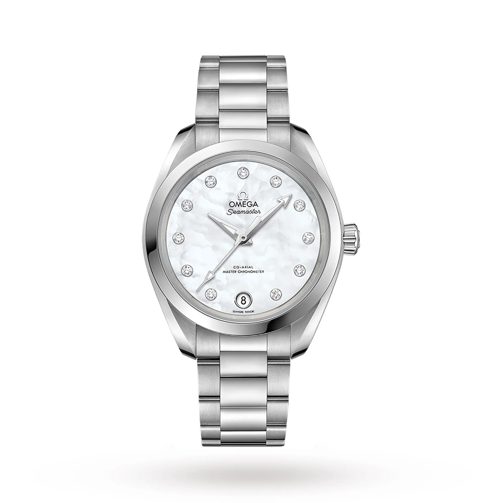 Seamaster Aqua Terra 150M | 34mm, Steel, Diamond White Dial