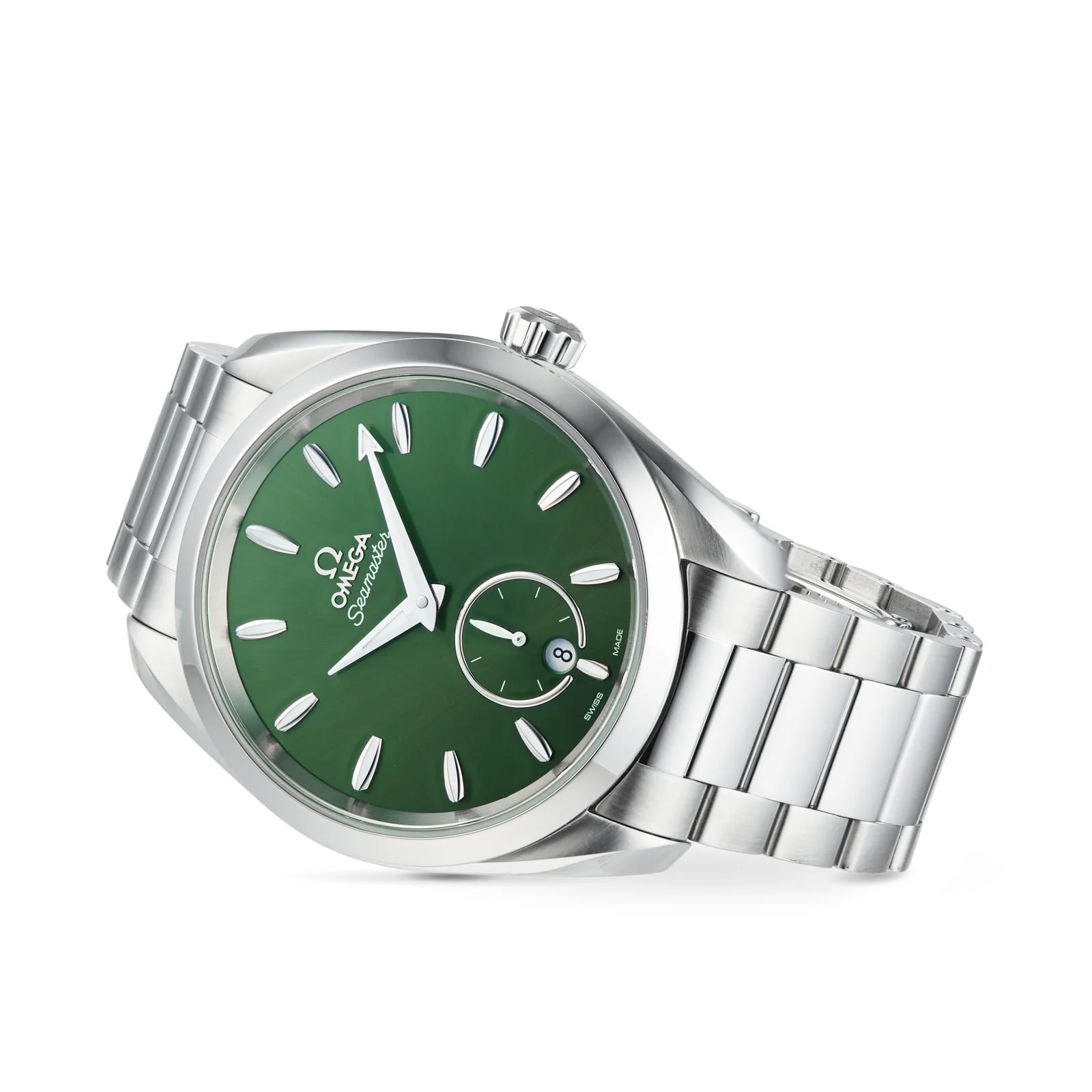 Seamaster Aqua Terra 150M | 38mm, Steel, Plain Green Dial - Image 4