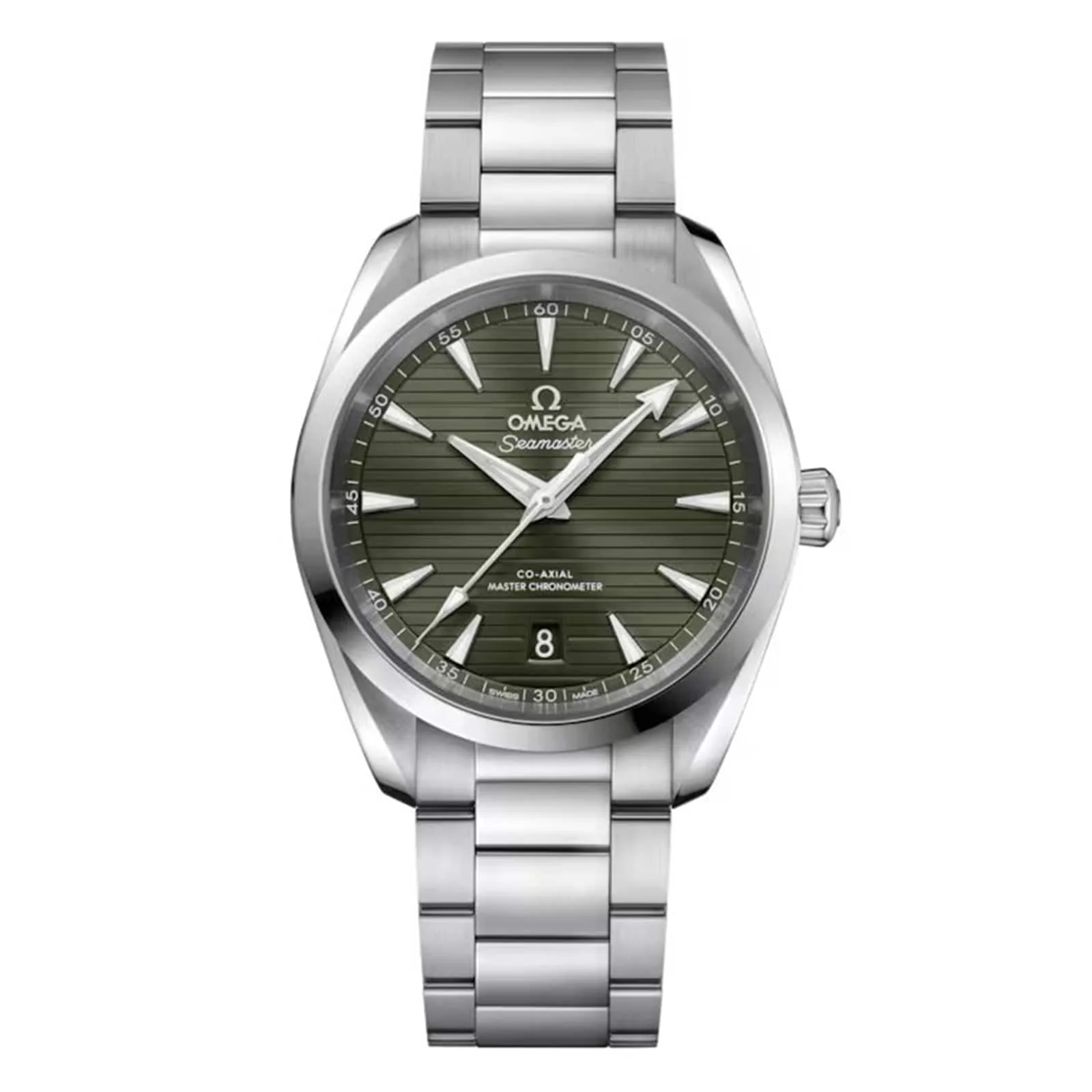 Seamaster Aqua Terra 150M | 38mm, Steel, Green Dial, Date Display