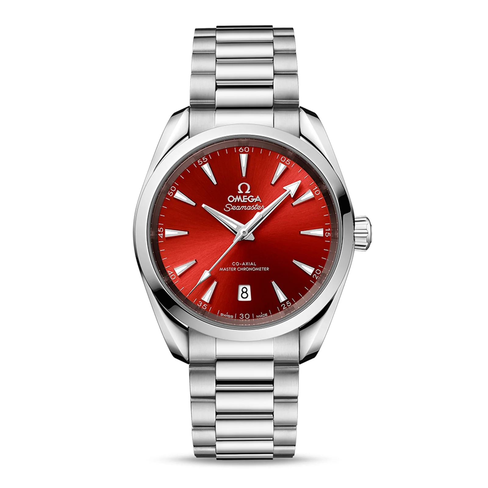 Seamaster Aqua Terra 150M | 38mm, Steel, Red Dial