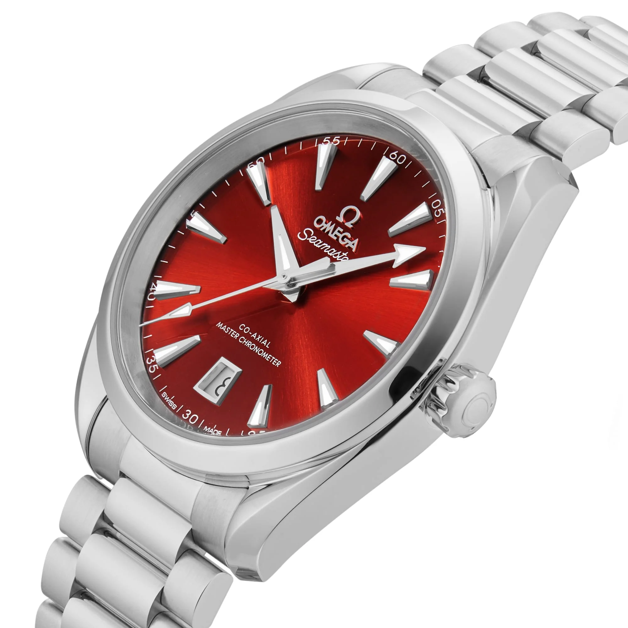 Seamaster Aqua Terra 150M | 38mm, Steel, Red Dial - Image 6
