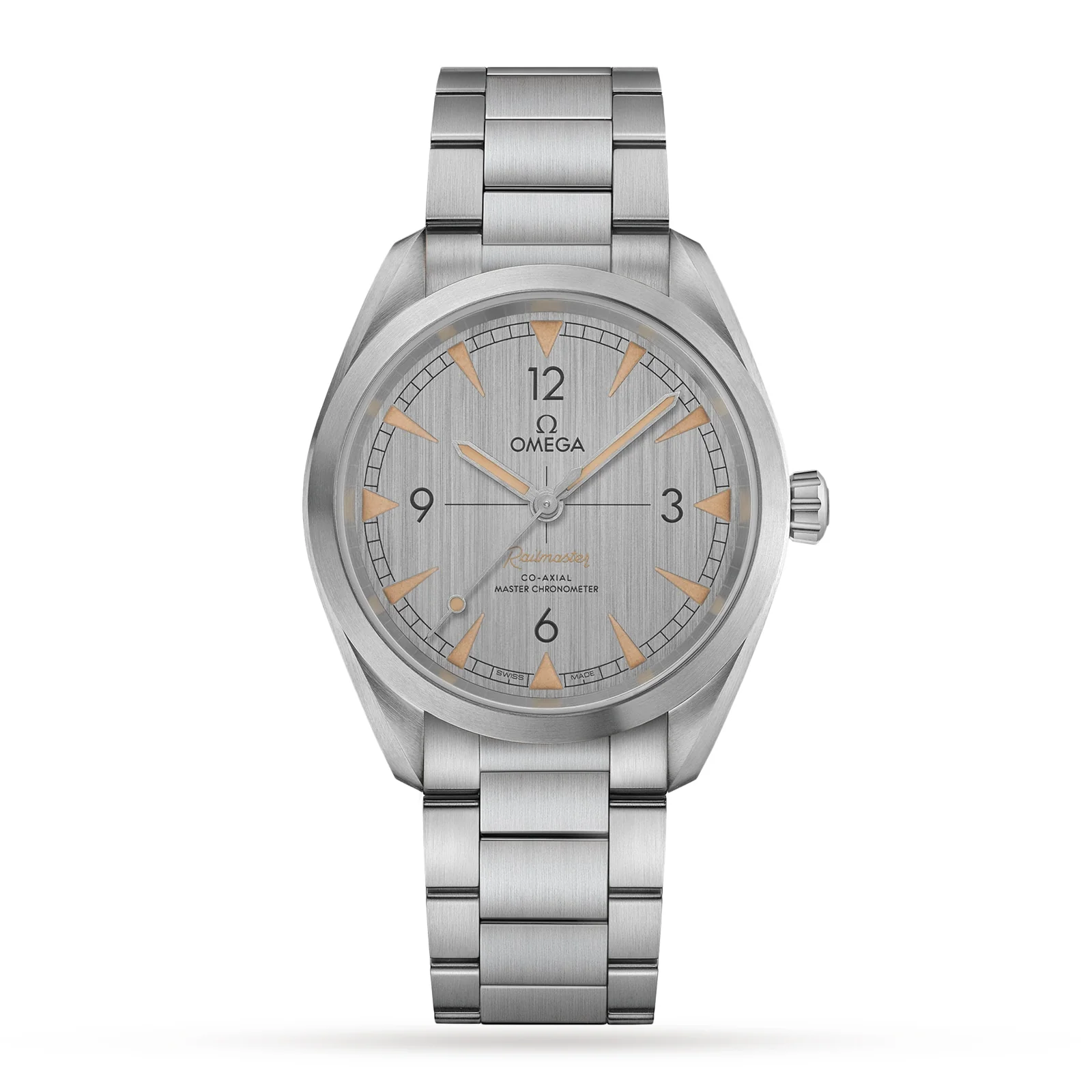Seamaster Railmaster | 40mm, Steel, Slate Dial