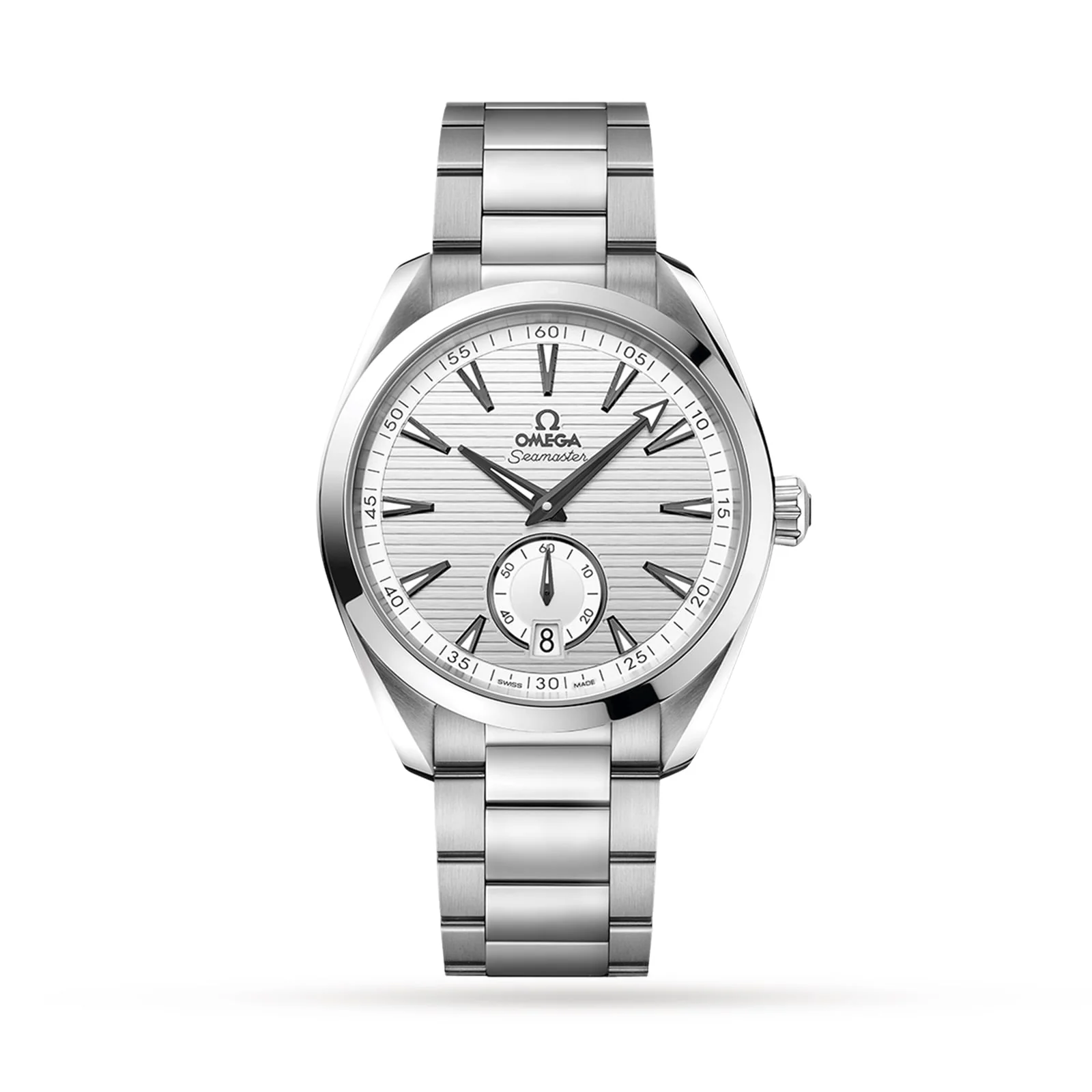 Seamaster Aqua Terra 150M | 41mm, Steel, Silver Dial, Sub-dial Second-Hand, Date Display