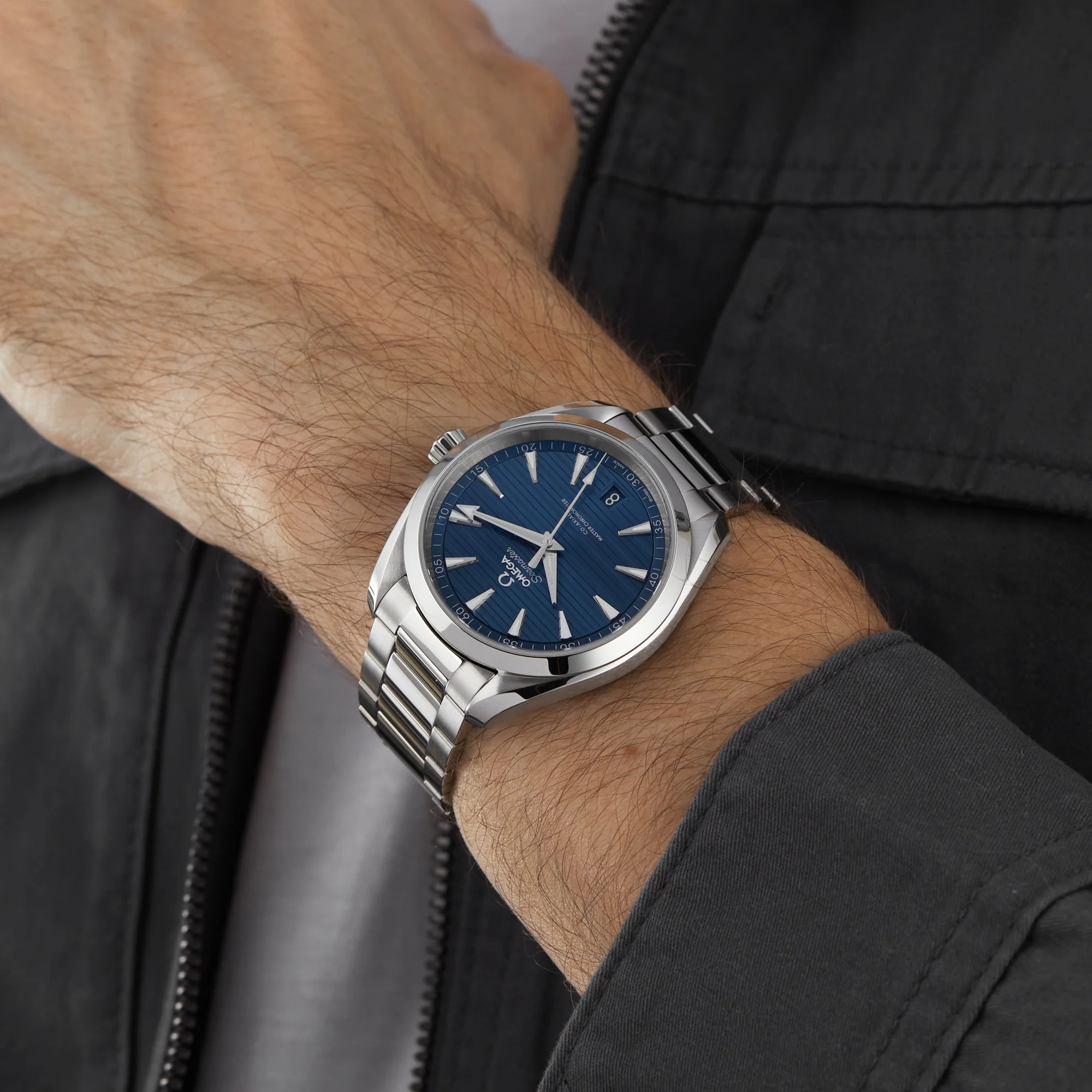 Seamaster Aqua Terra 150M | 41mm, Steel, Texture Blue Dial, Ref. O22010412103004 - Image 7