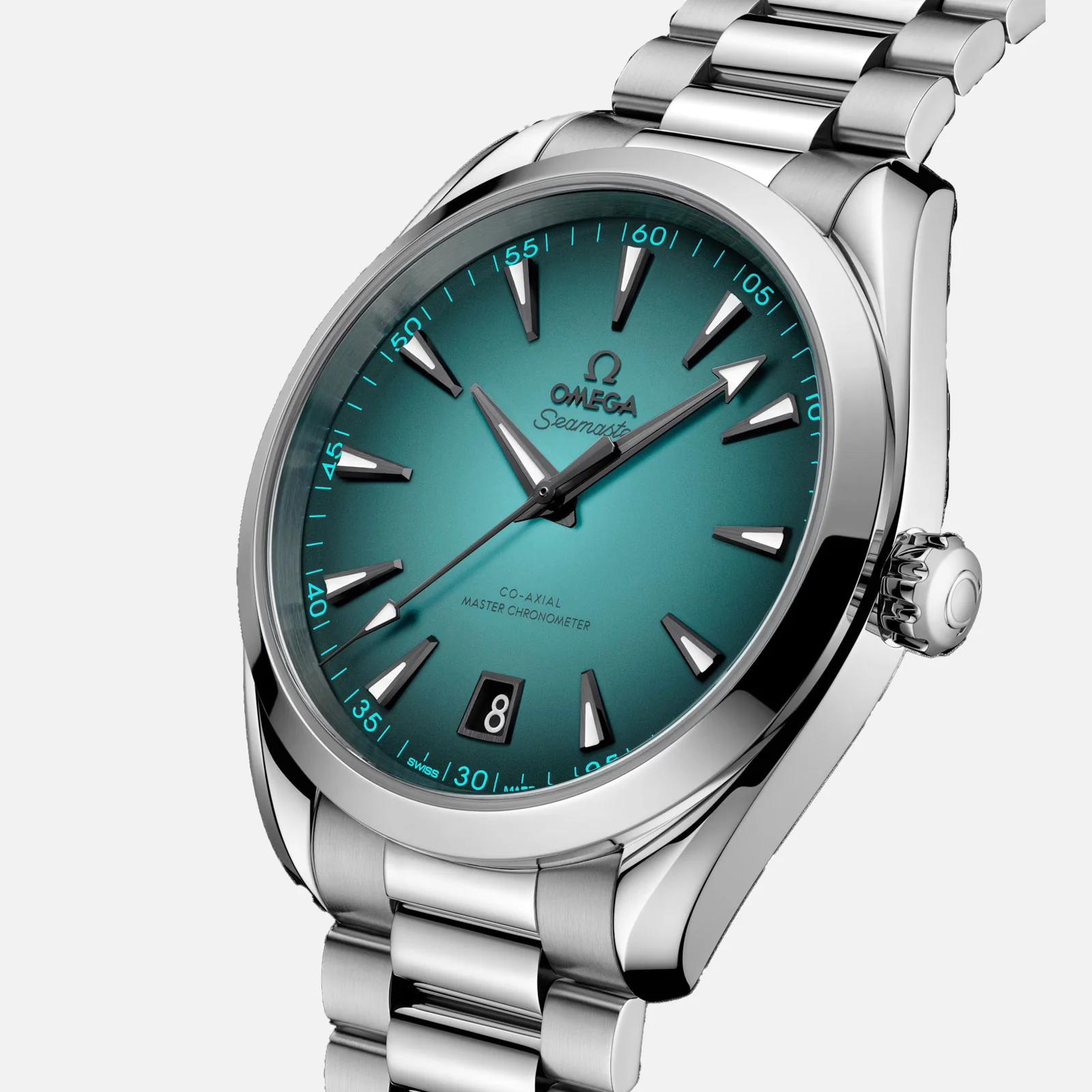 Seamaster Aqua Terra 150M | 41mm, Steel, Turquoise Dial - Image 2