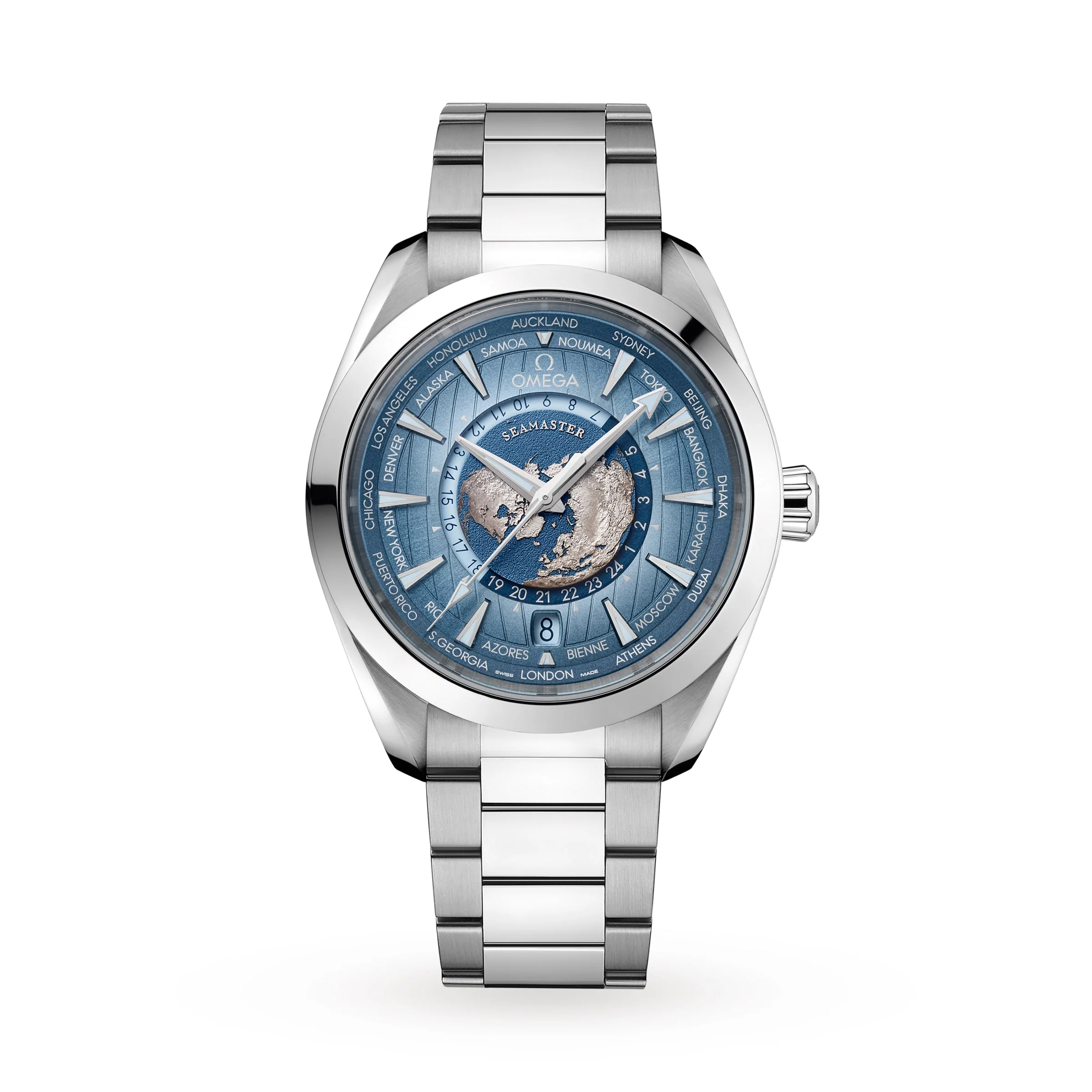 Seamaster Aqua Terra 150M | 43mm, Steel, Summer Blue Dial