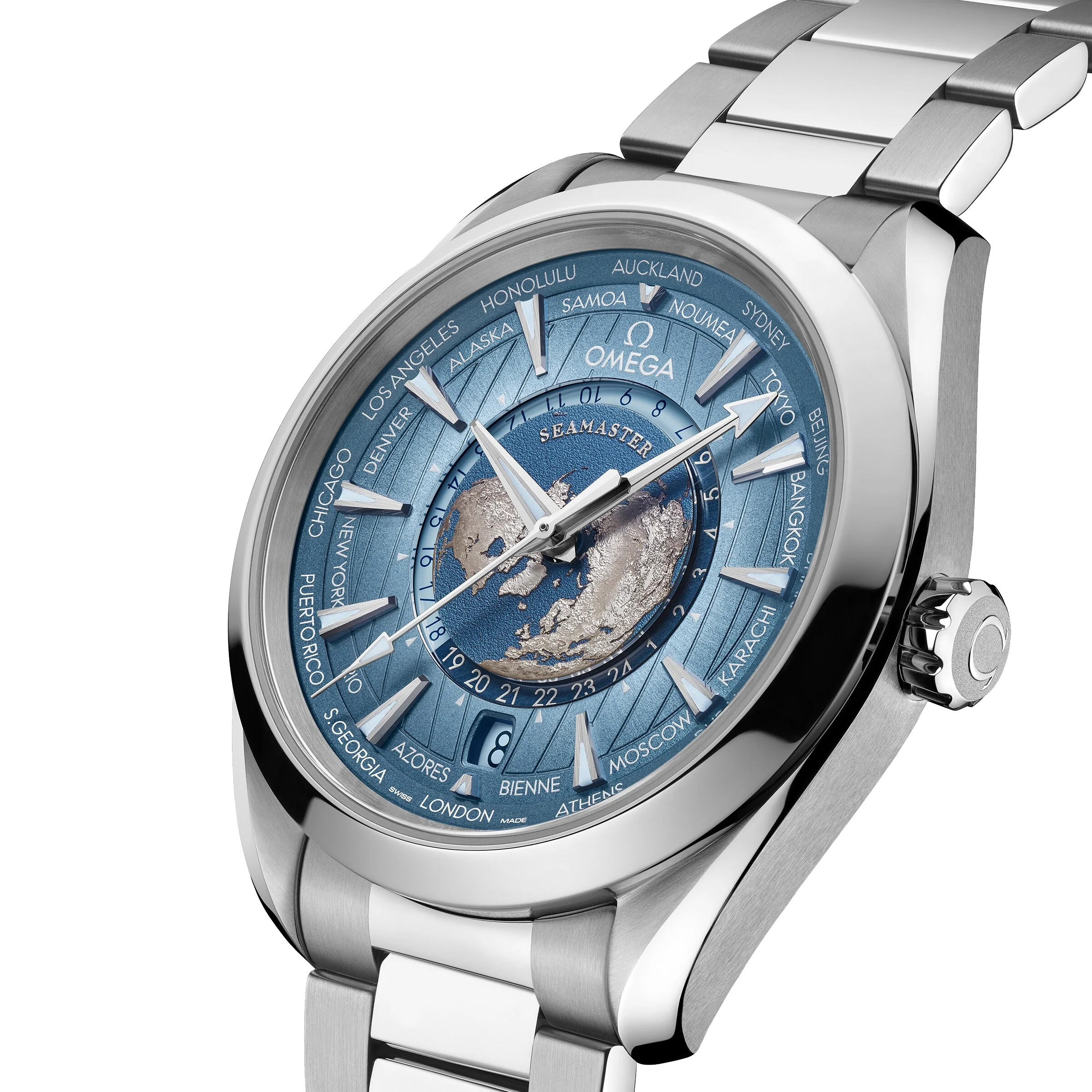 Seamaster Aqua Terra 150M | 43mm, Steel, Summer Blue Dial - Image 3
