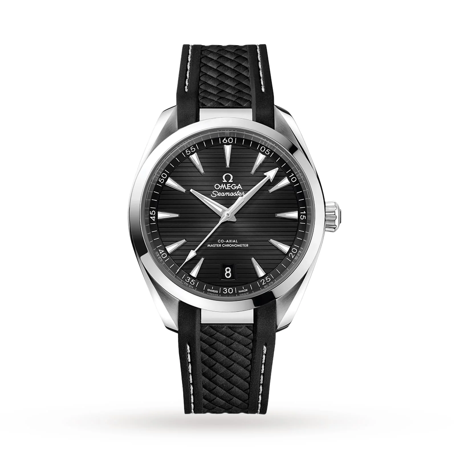 Seamaster Aqua Terra 150M | 41mm, Steel, Rubber, Black Dial