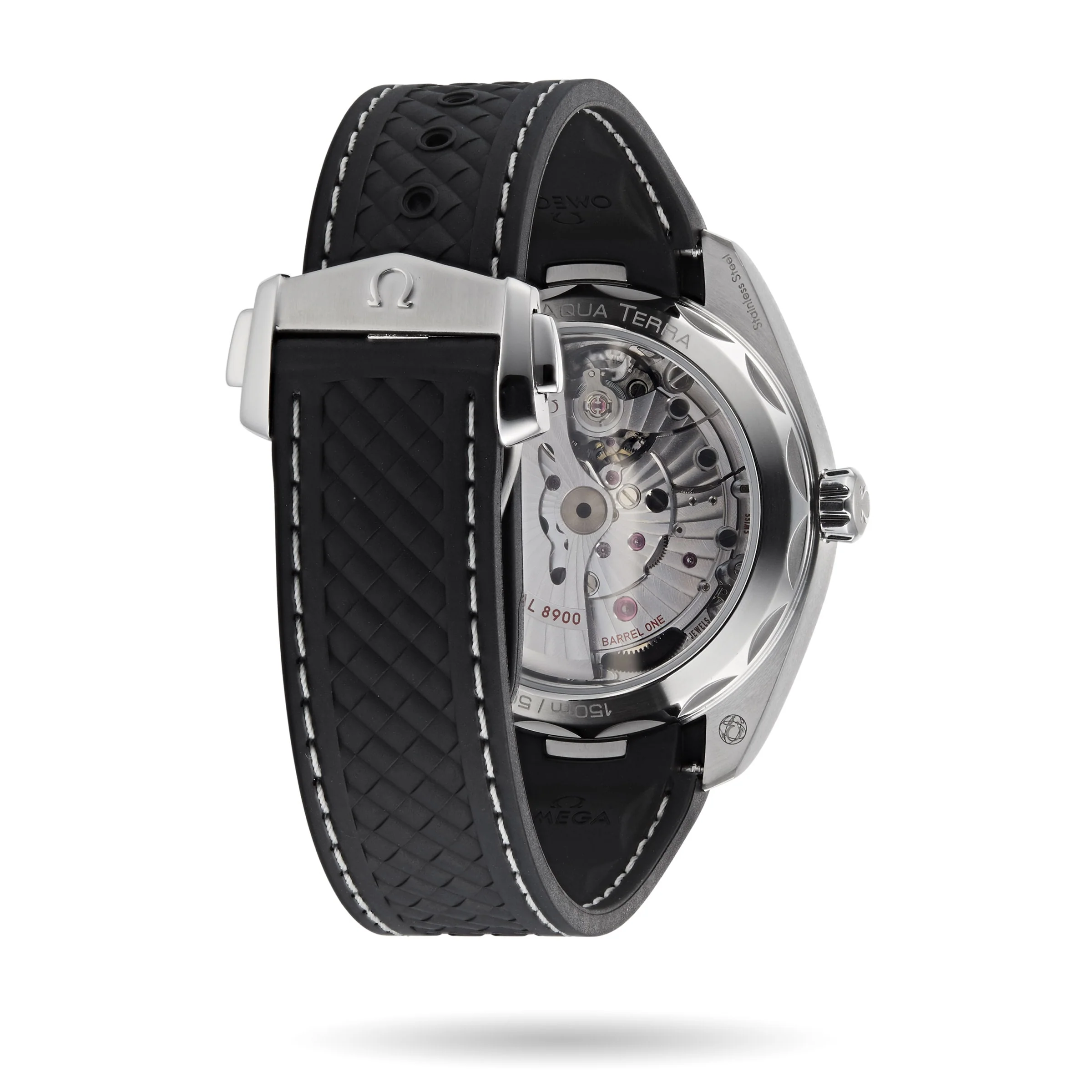 Seamaster Aqua Terra 150M | 41mm, Steel, Rubber, Black Dial - Image 3