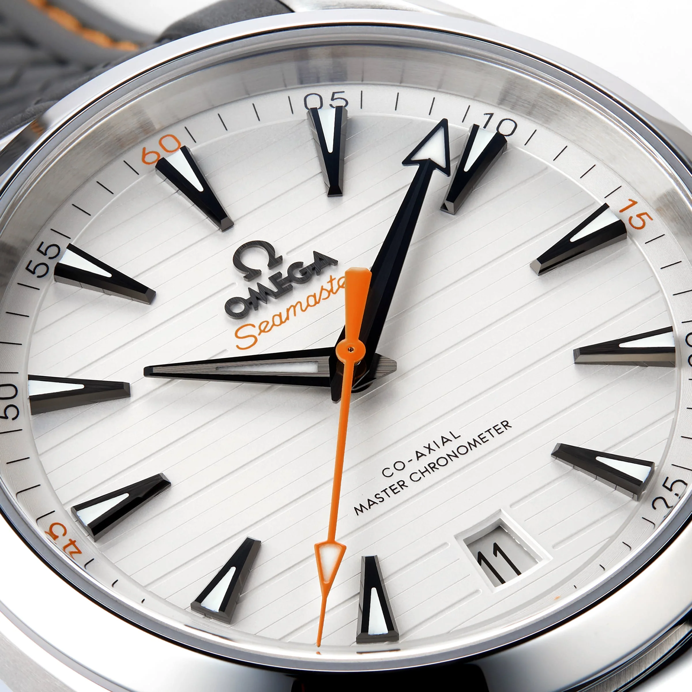 Seamaster Aqua Terra 150M | 41mm, Steel, Rubber, Silver Dial - Image 10