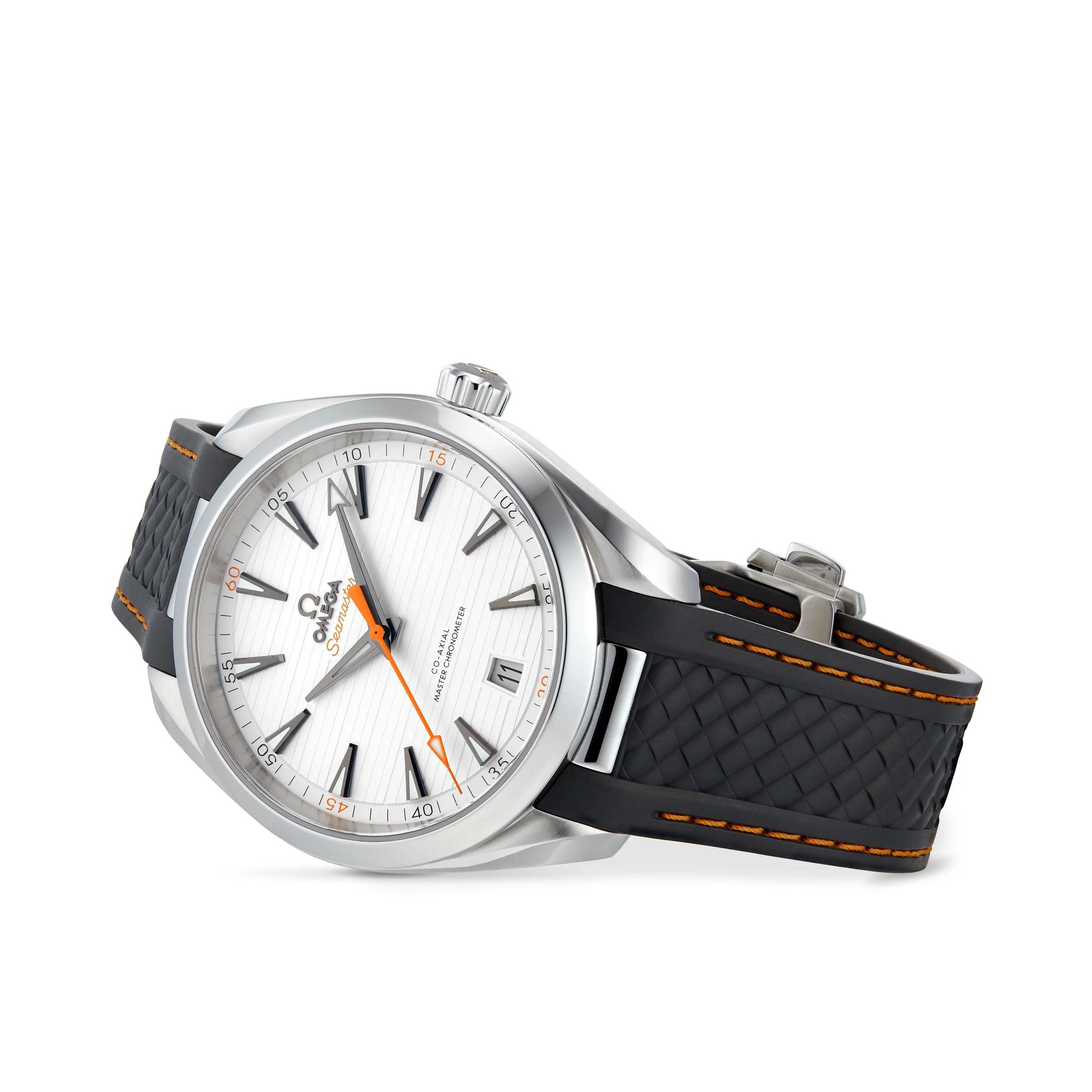 Seamaster Aqua Terra 150M | 41mm, Steel, Rubber, Silver Dial - Image 6