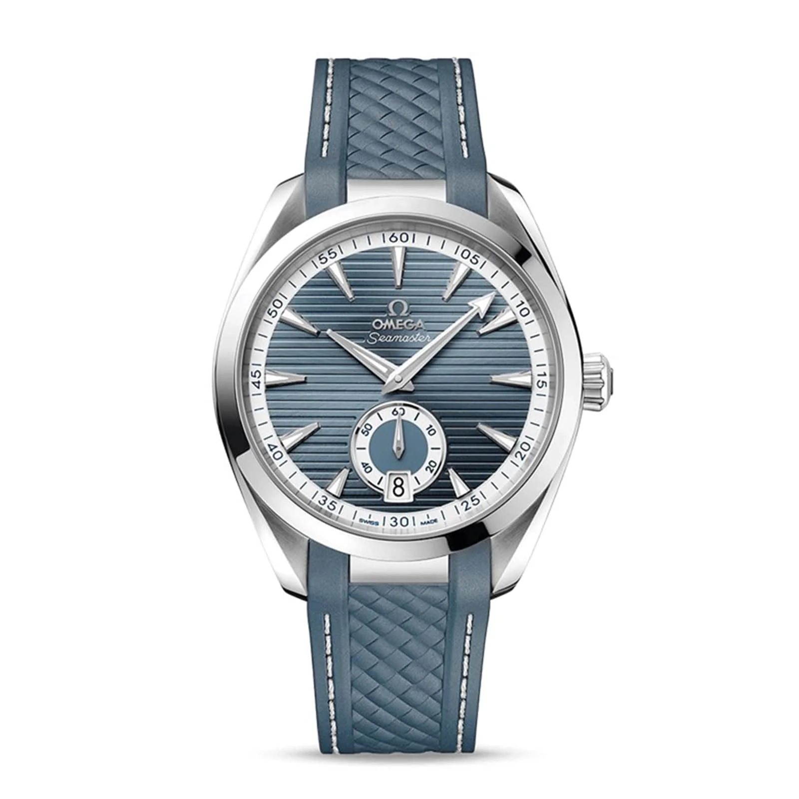 Seamaster Aqua Terra 150M | 41mm, Steel, Rubber, Texture Blue Dial