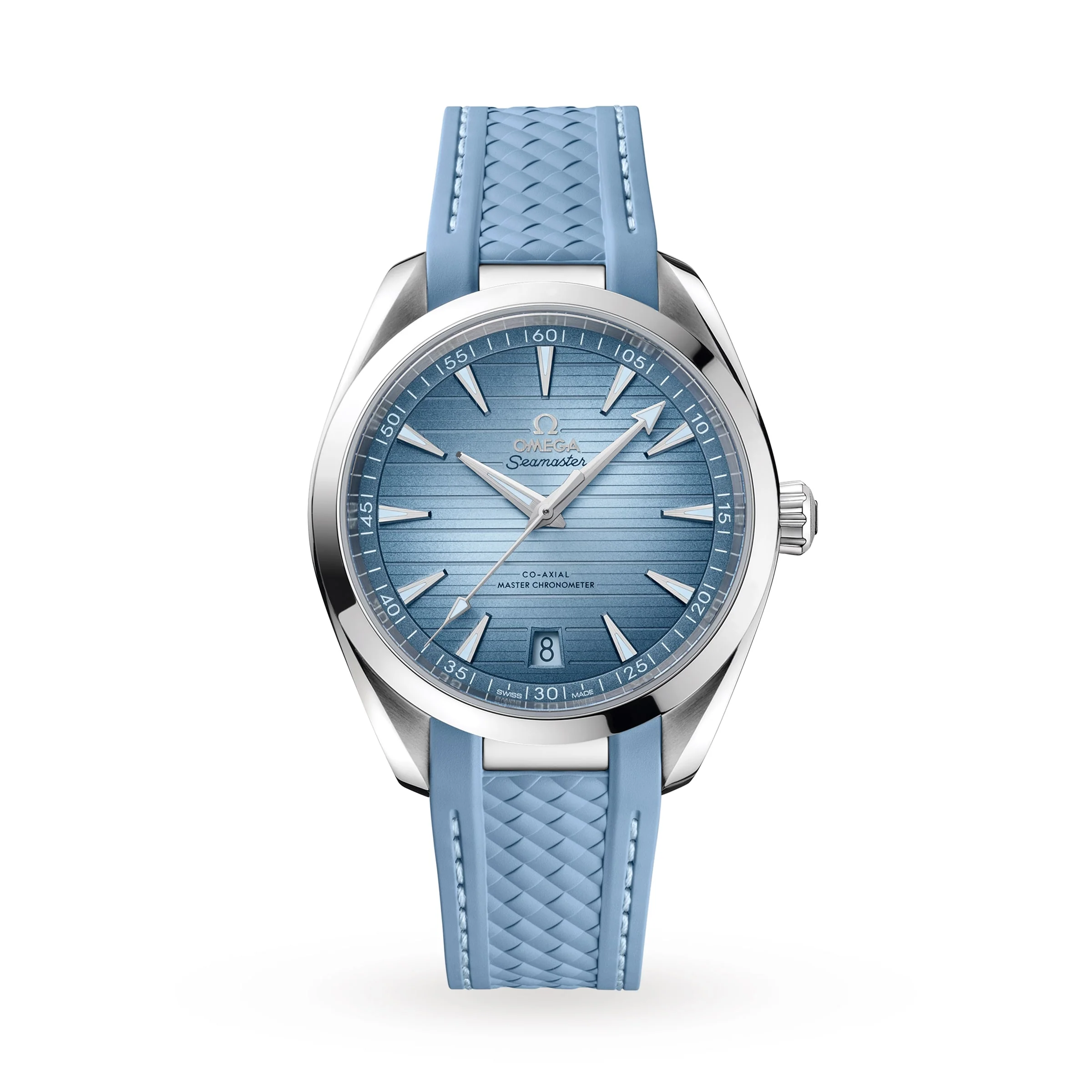 Seamaster Aqua Terra 150M | 41mm, Steel, Rubber, Wave Blue Dial