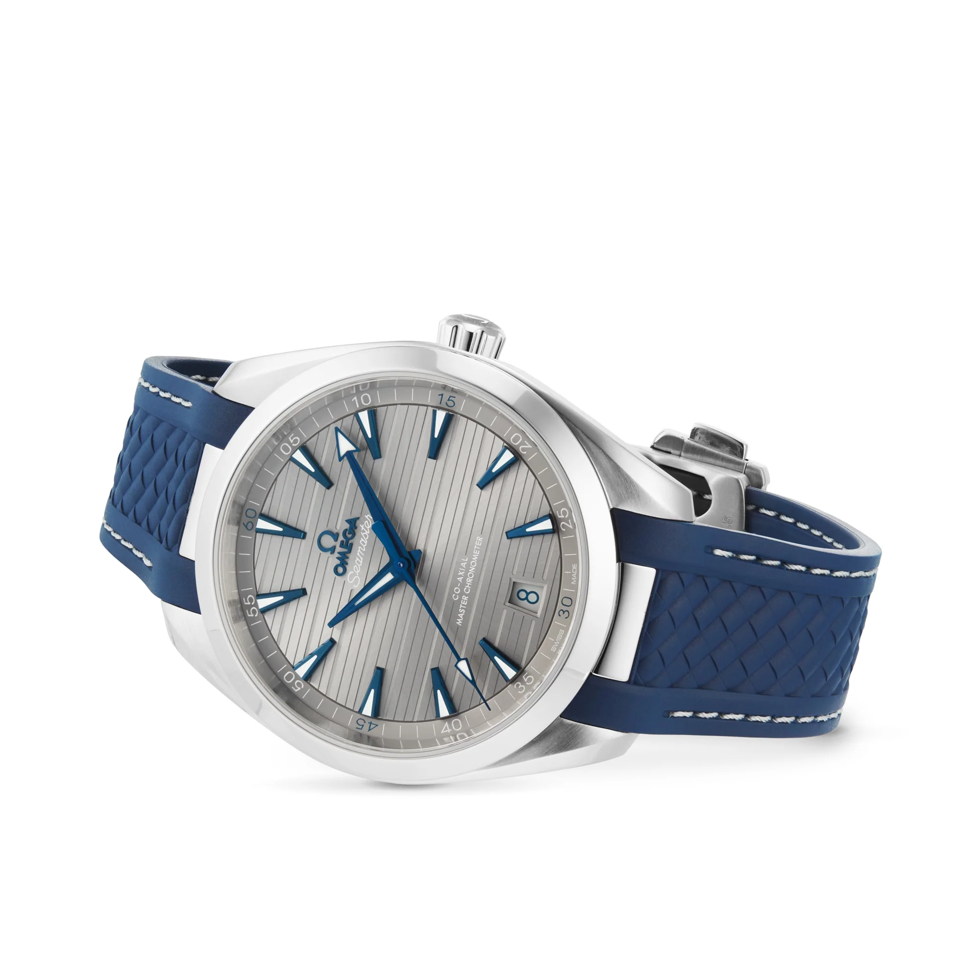 Seamaster Aqua Terra 150M | 41mm, Steel, Rubber, Grey Dial - Image 3