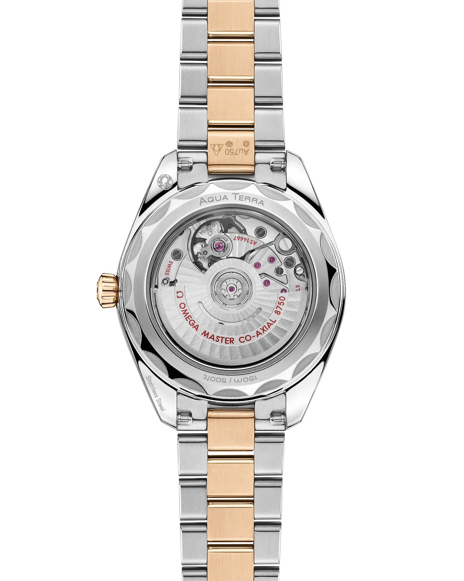 Seamaster Aqua Terra 150M | 30mm, Two-Tone Steel & 18K Yellow Gold, Silver Dial - Image 2
