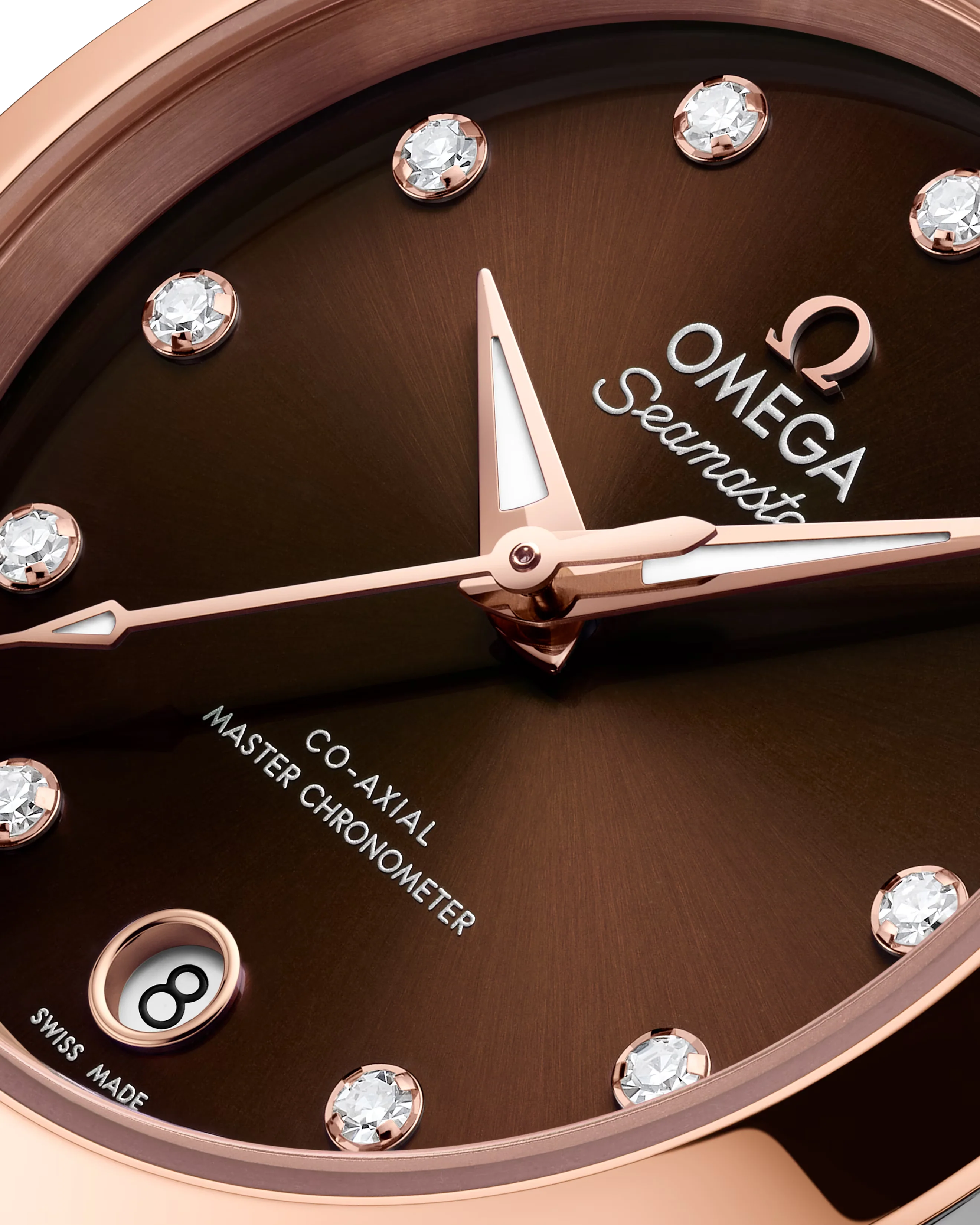 Seamaster Aqua Terra 150M | 30mm, Two-Tone Steel & 18K Rose Gold, Diamond Brown Dial - Image 4