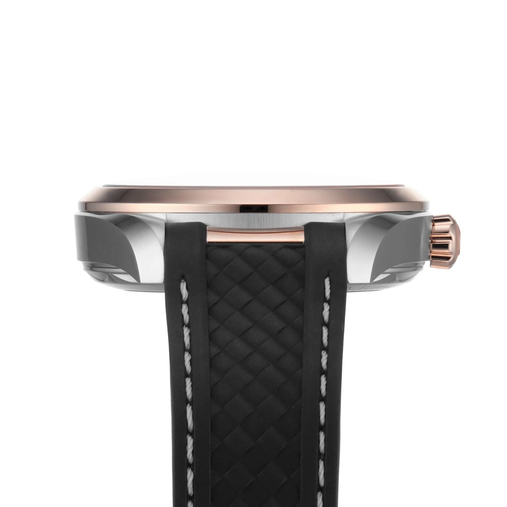 Seamaster Aqua Terra 150M | 41mm, Rubber, Silver Dial, Rose Bezel - Image 4
