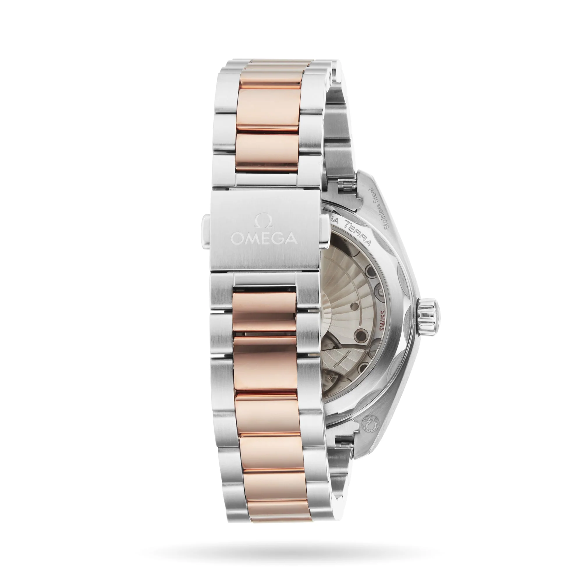 Seamaster Aqua Terra 150M | 34mm, Two-Tone Steel & 18K Rose Gold, White Dial - Image 2